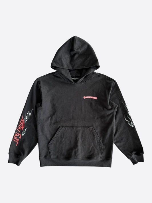 Chrome Hearts Black Matty Boy Stay Fast Hoodie