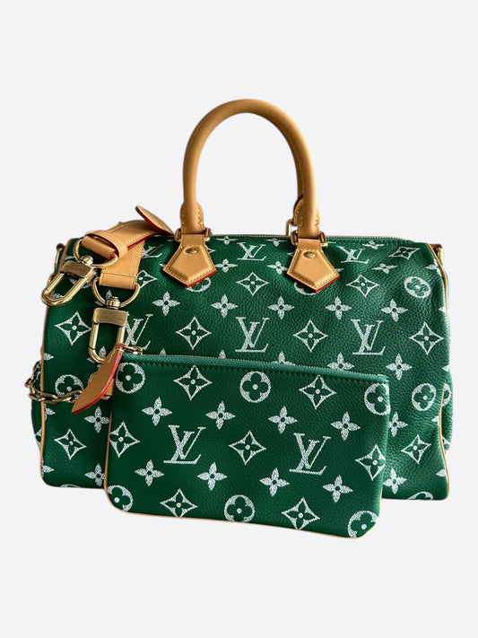 Louis Vuitton Green Monogram P9 Speedy 25