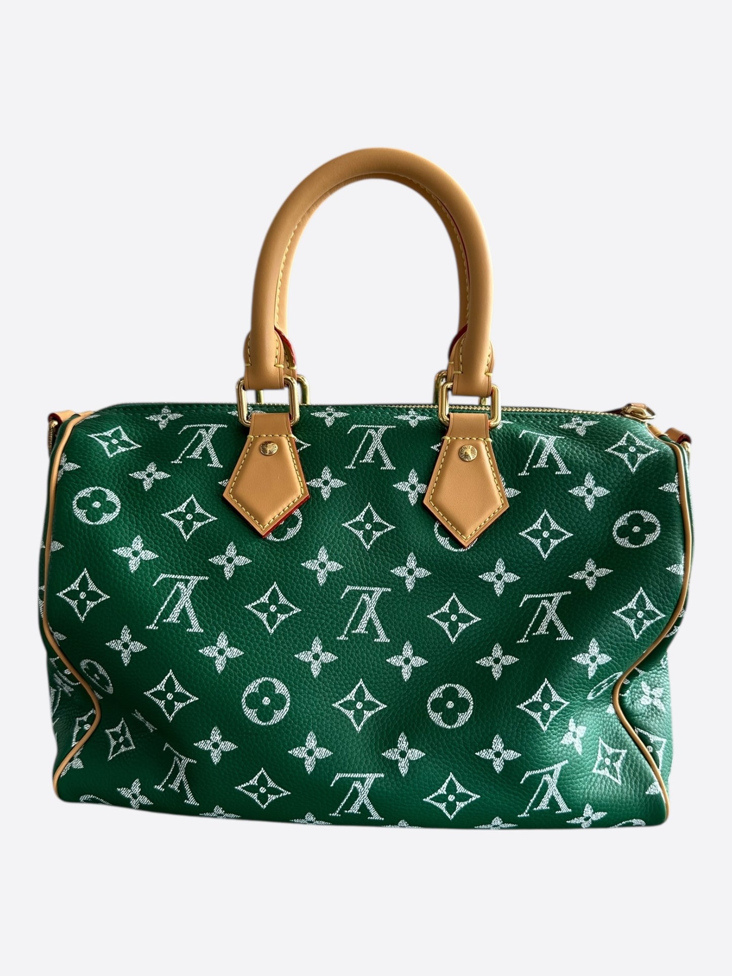 Louis Vuitton Green Monogram P9 Speedy 25