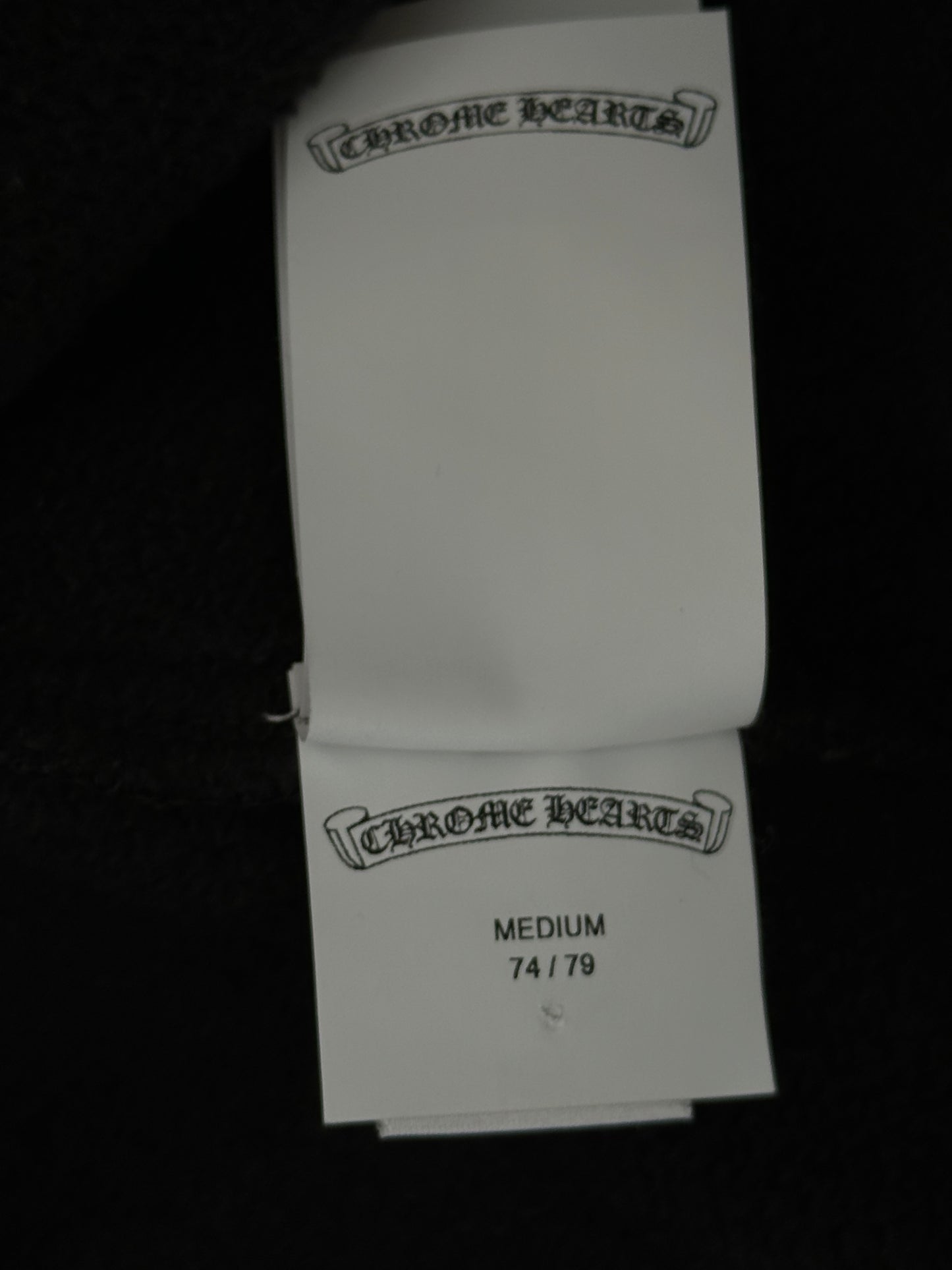 Chrome Hearts Black Triple Cross Patch Paper Jam Sweatpants