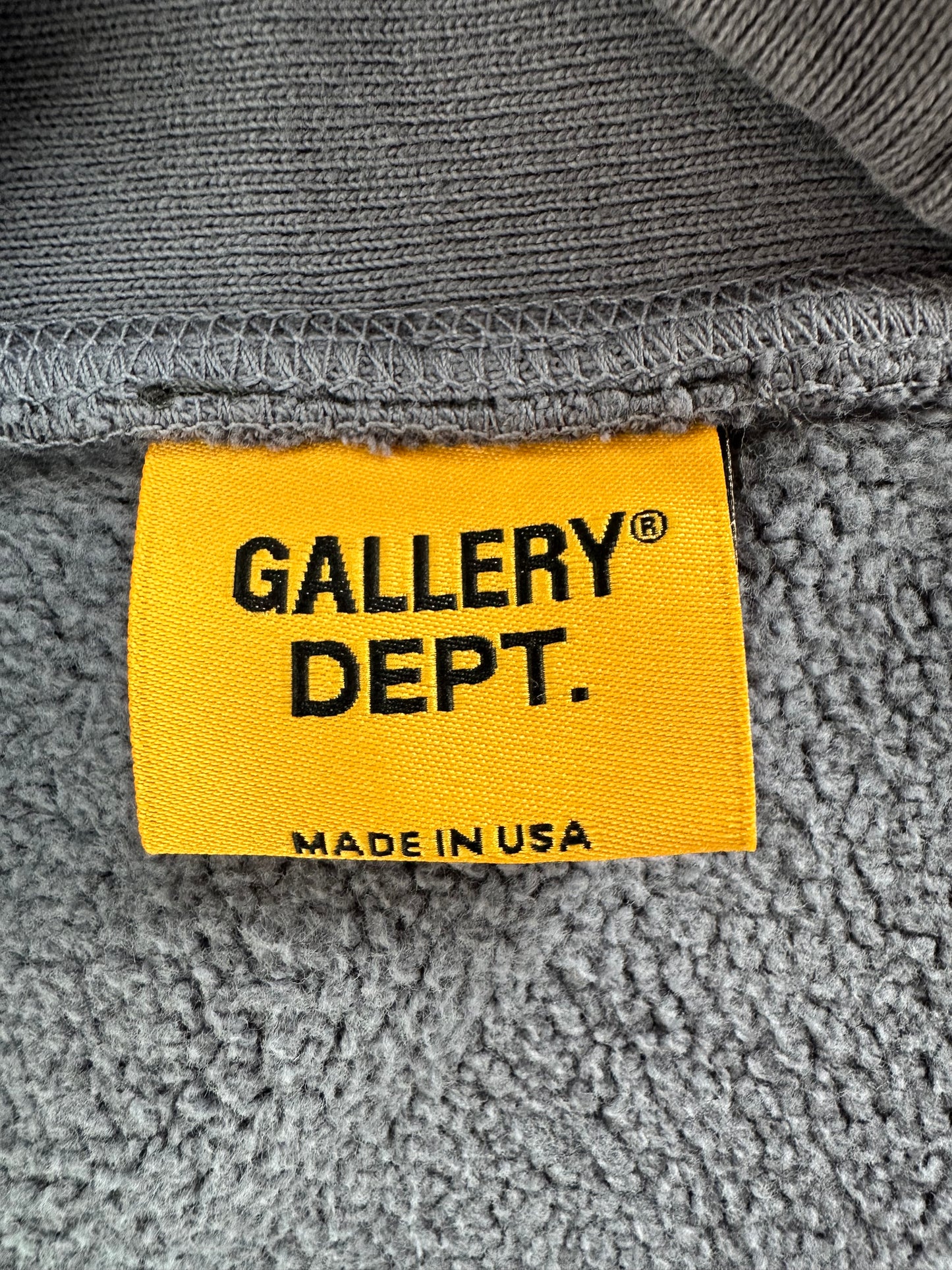 Gallery Dept Navy & White Property Of Logo Hoodie
