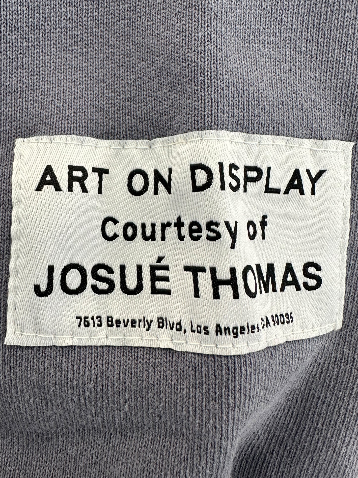 Gallery Dept Navy & White Property Of Logo Hoodie