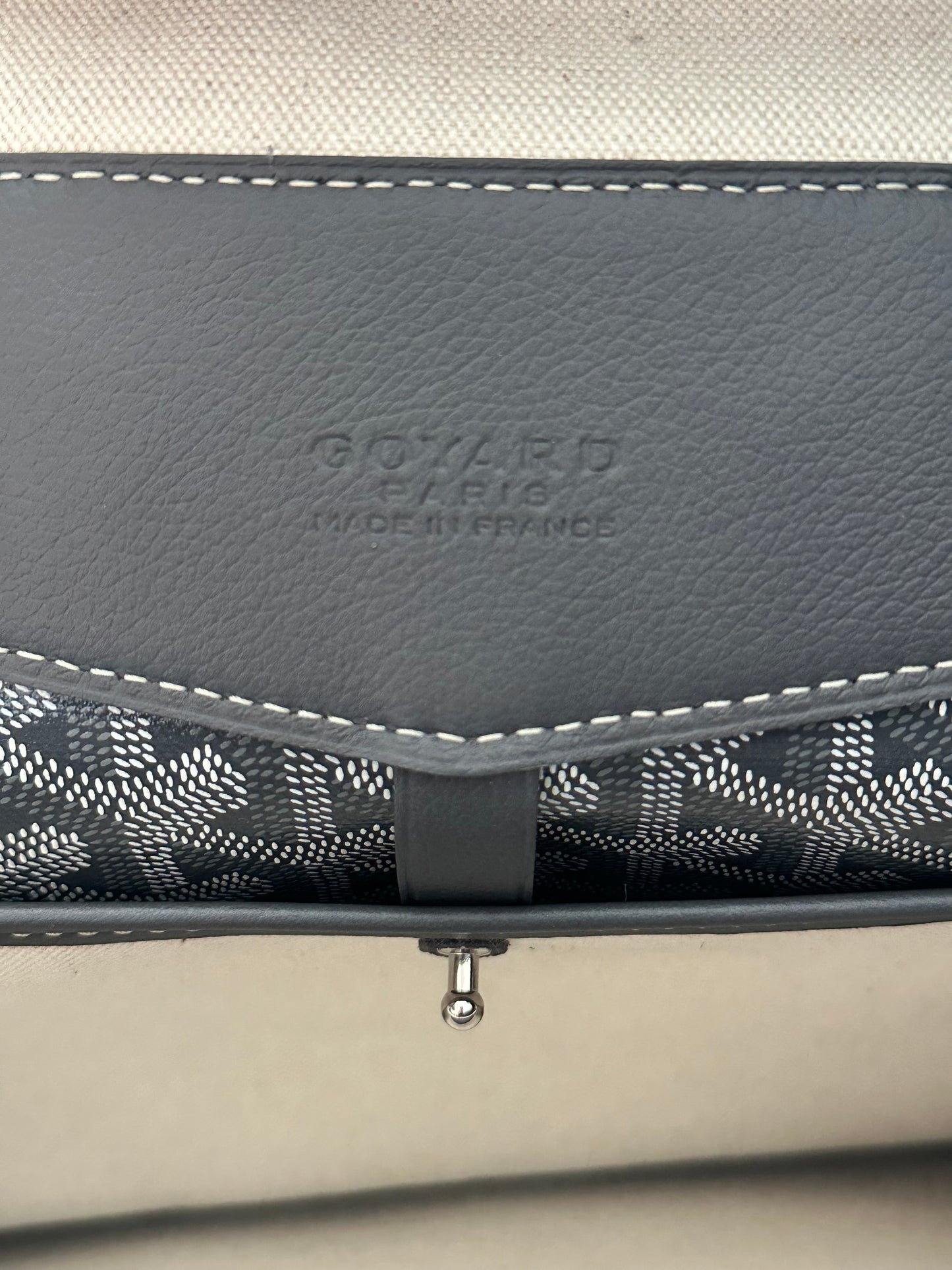 Goyard Grey Cisalpin Backpack