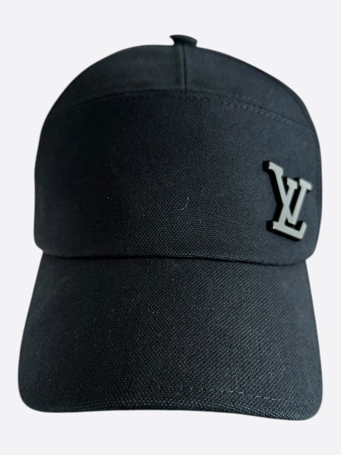 Louis Vuitton Black Aerogram Logo Hat