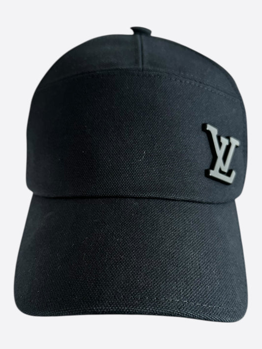 Louis Vuitton Black Aerogram Logo Hat