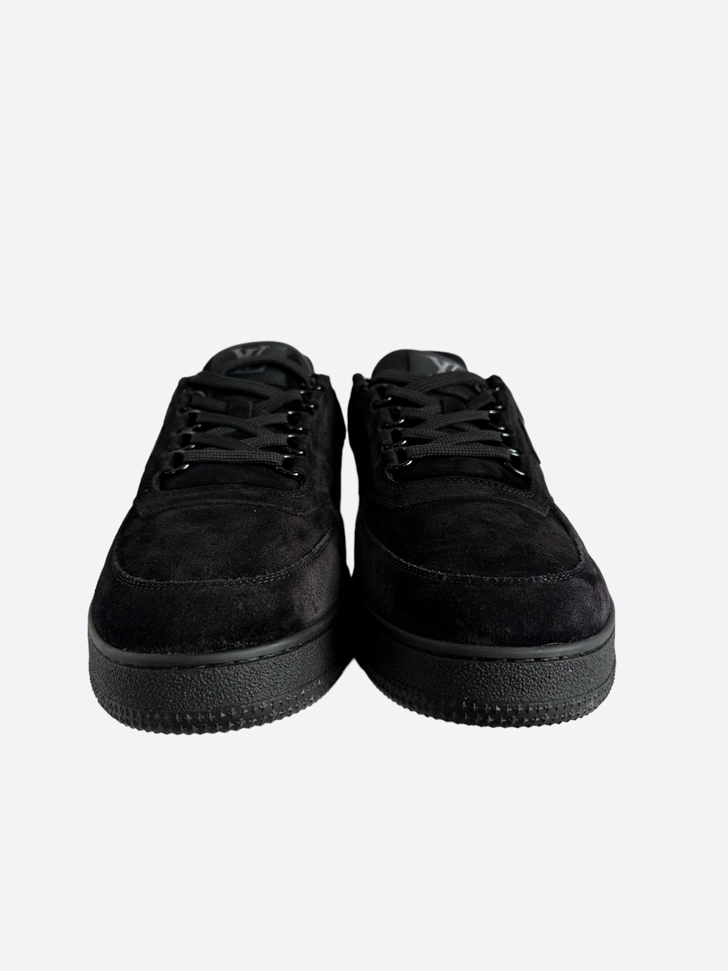 Louis Vuitton Black Suede Employee Exclusive Trainers