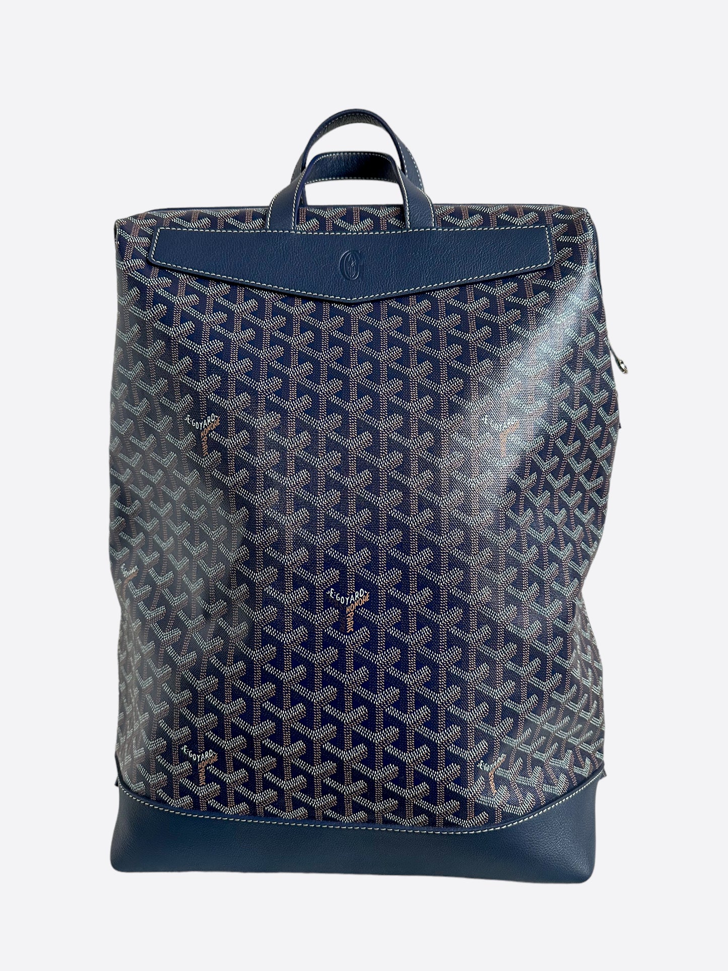 Goyard Navy Blue Cisalpin Backpack