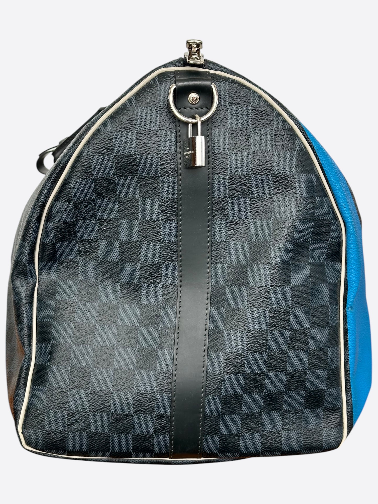 Louis Vuitton Cobalt Damier Americas Cup Keepall 45