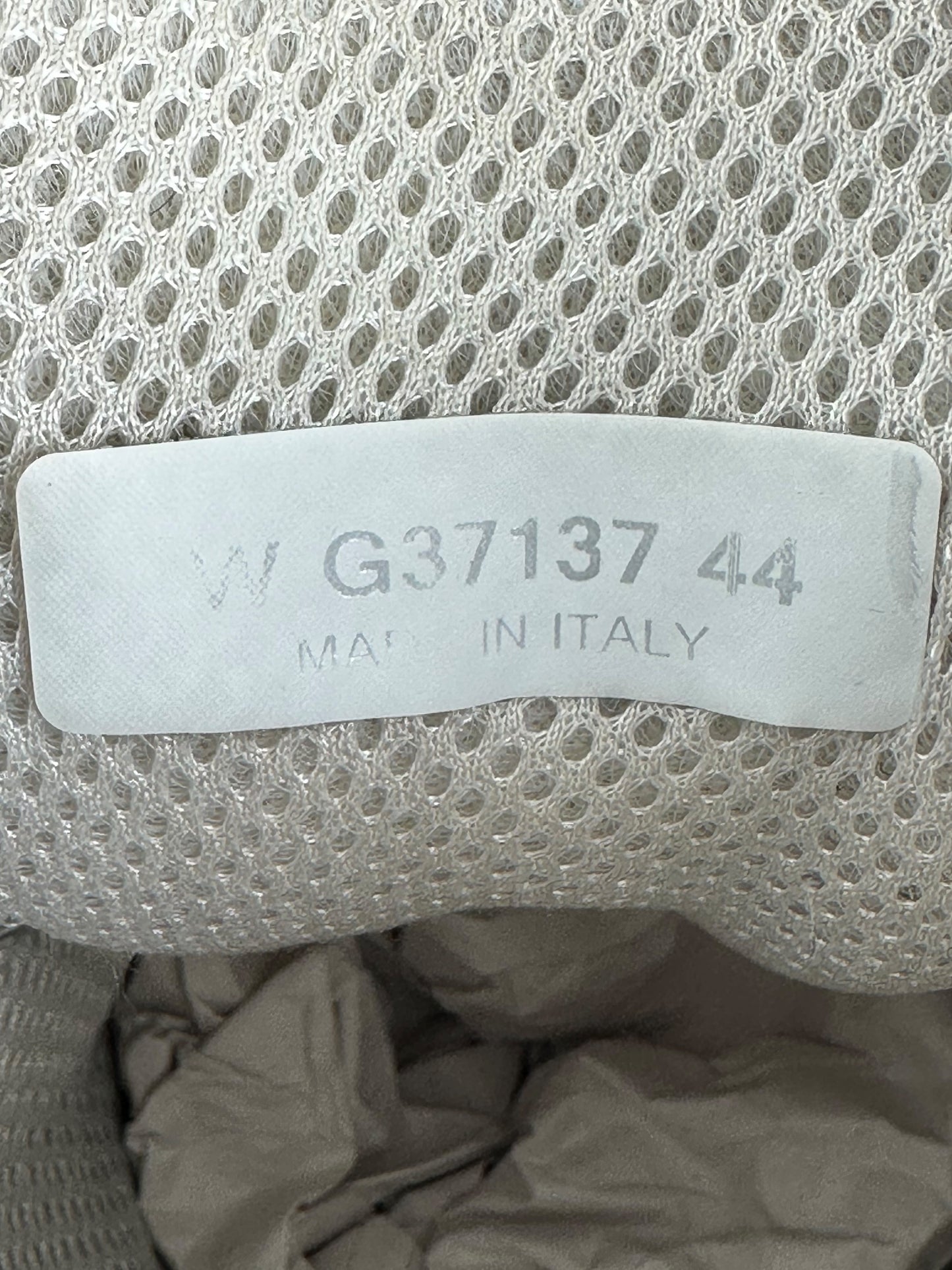 Chanel Grey & Black GG Logo Sneakers