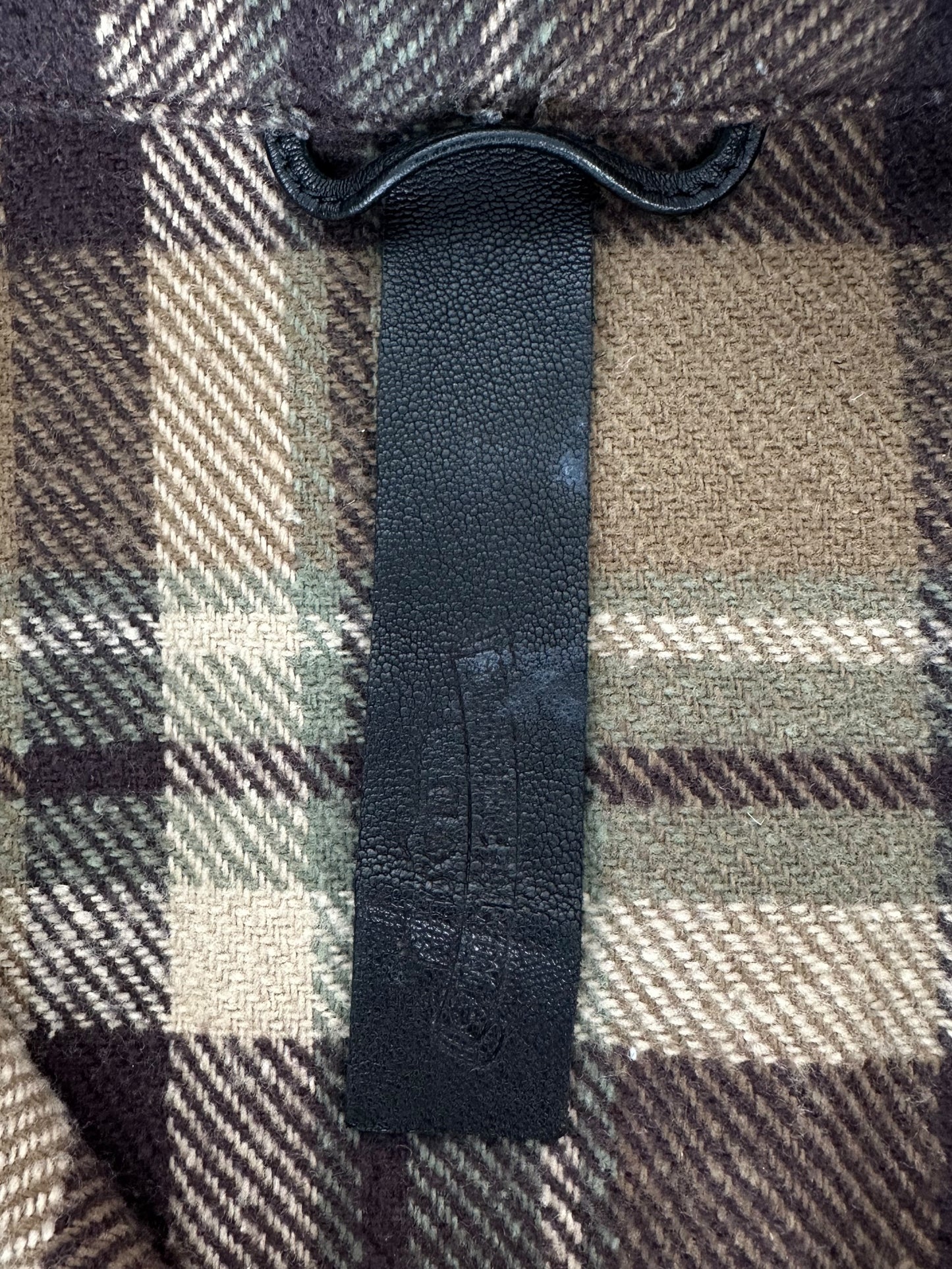 Chrome Hearts Brown Plaid Flannel Jacket