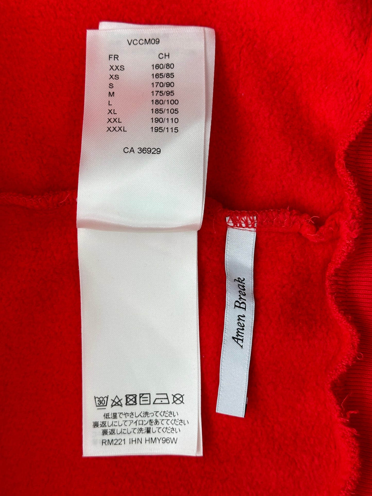 Louis Vuitton Red & White Vuitton Rockers Sweater