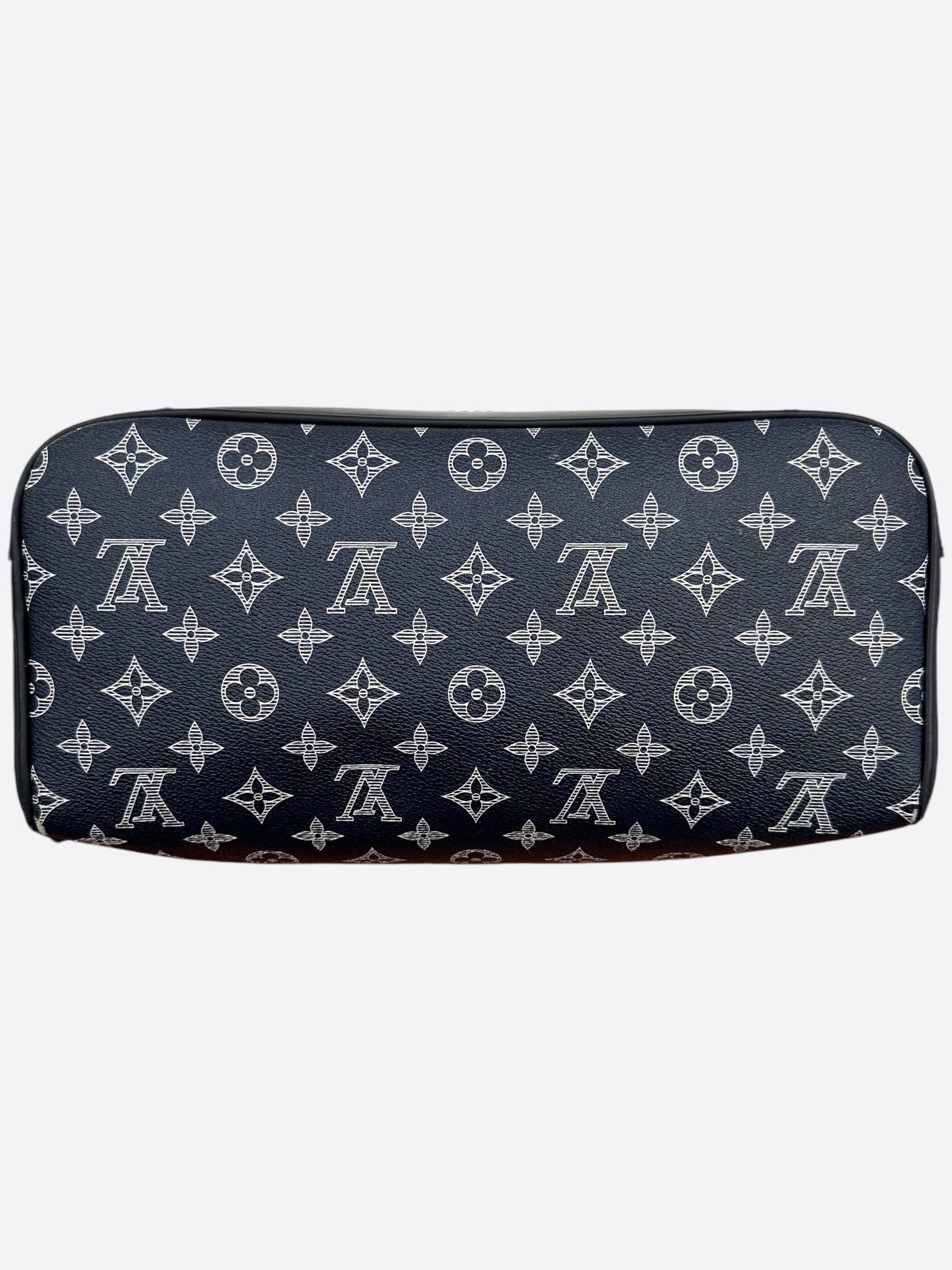 Louis Vuitton Chapman Brothers Navy Monogram Elephant Steamer Backpack