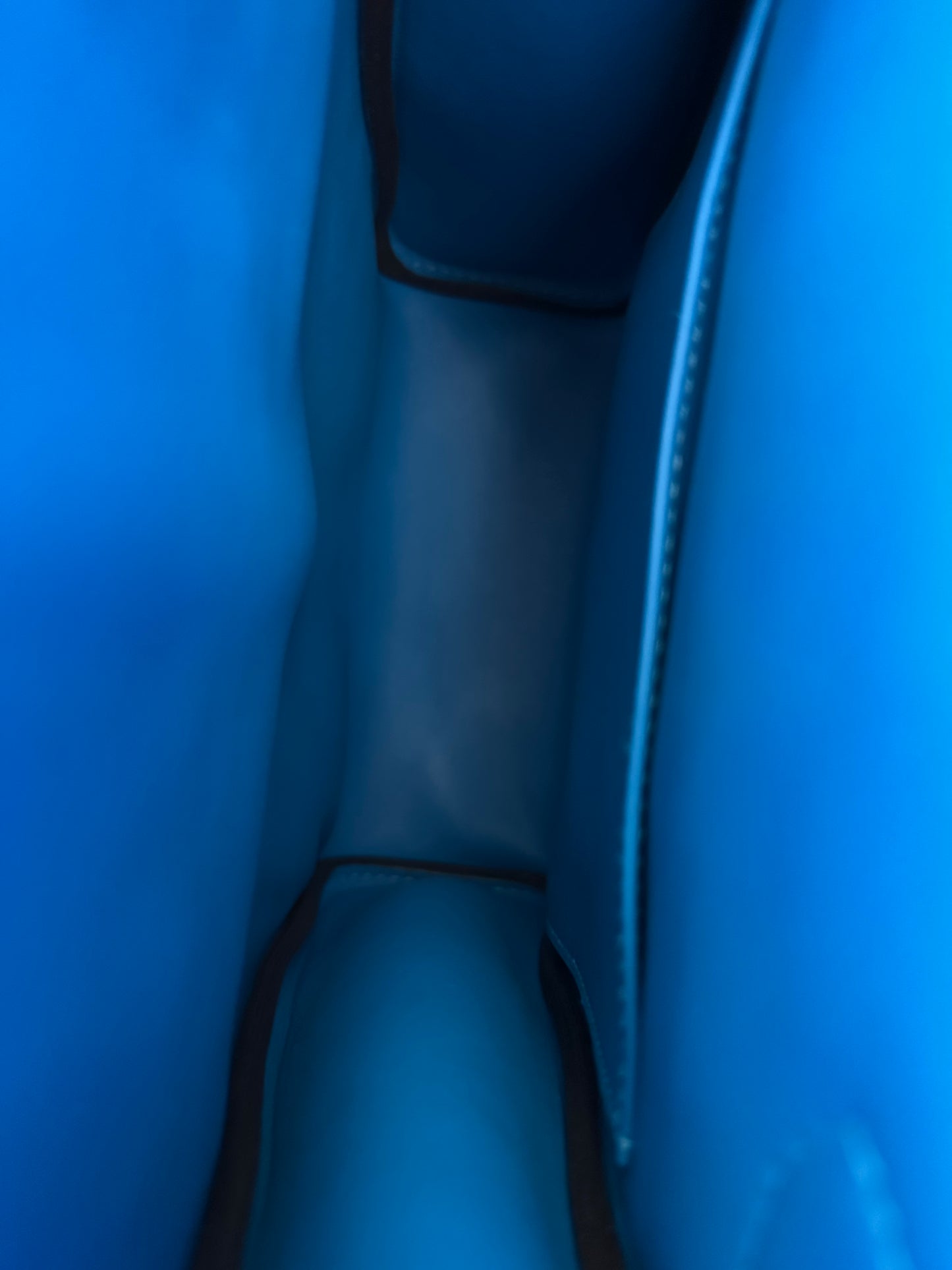 Hermes Blue Hydra HAC A Dos Crossbody Backpack