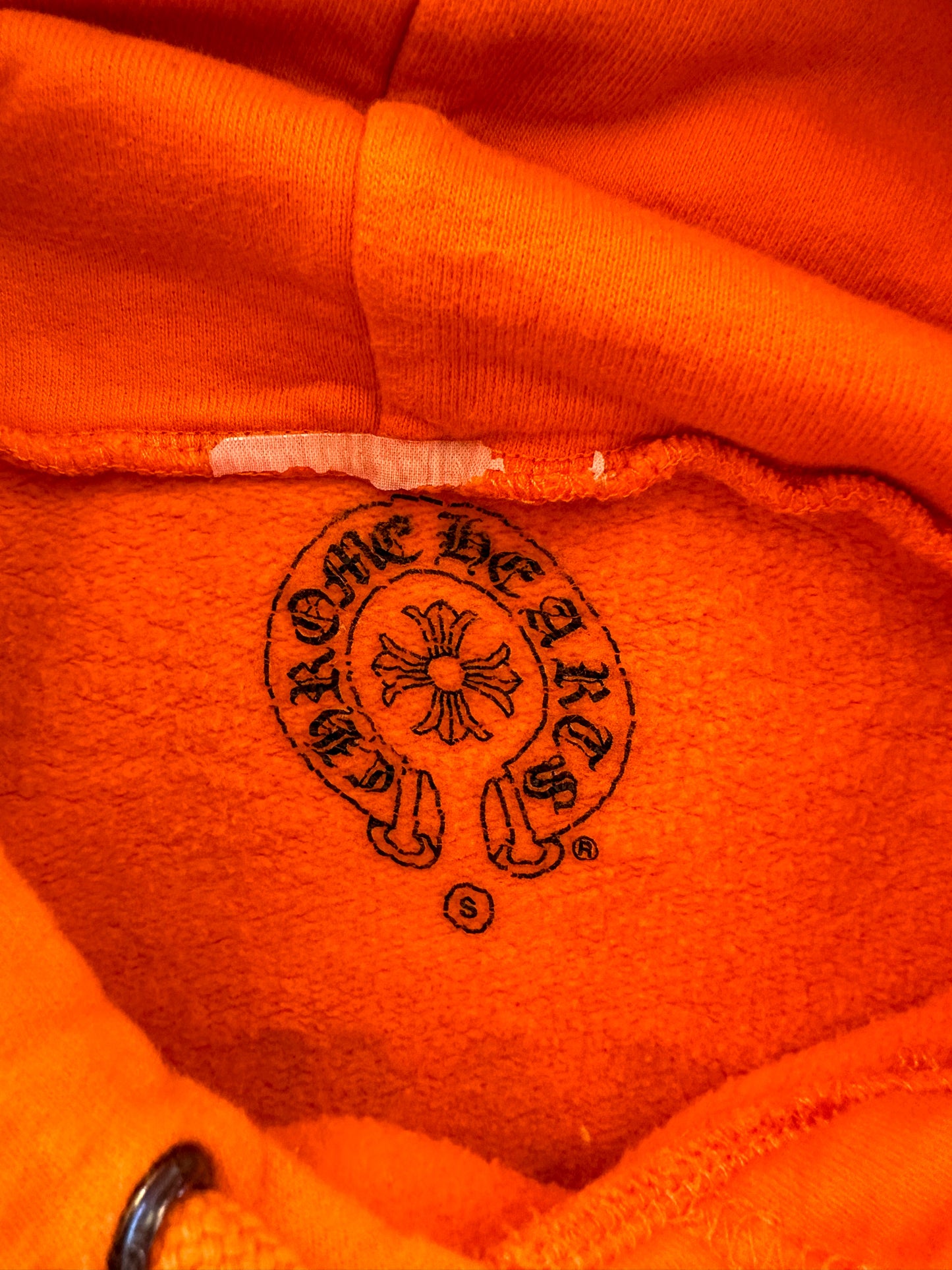 Chrome Hearts Off-White Orange & Black Hoodie