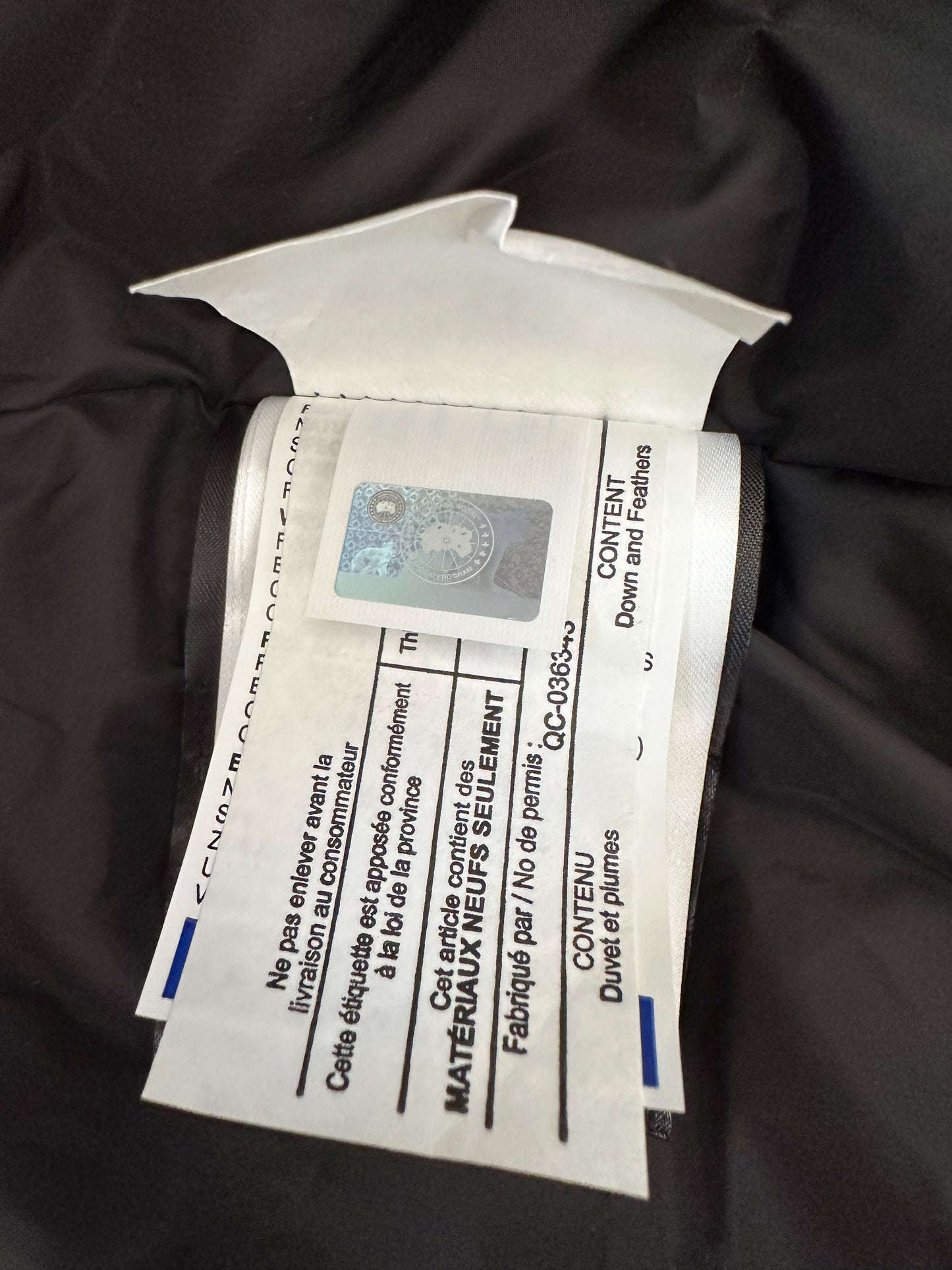 Canada Goose Black Mystique Women's Jacket