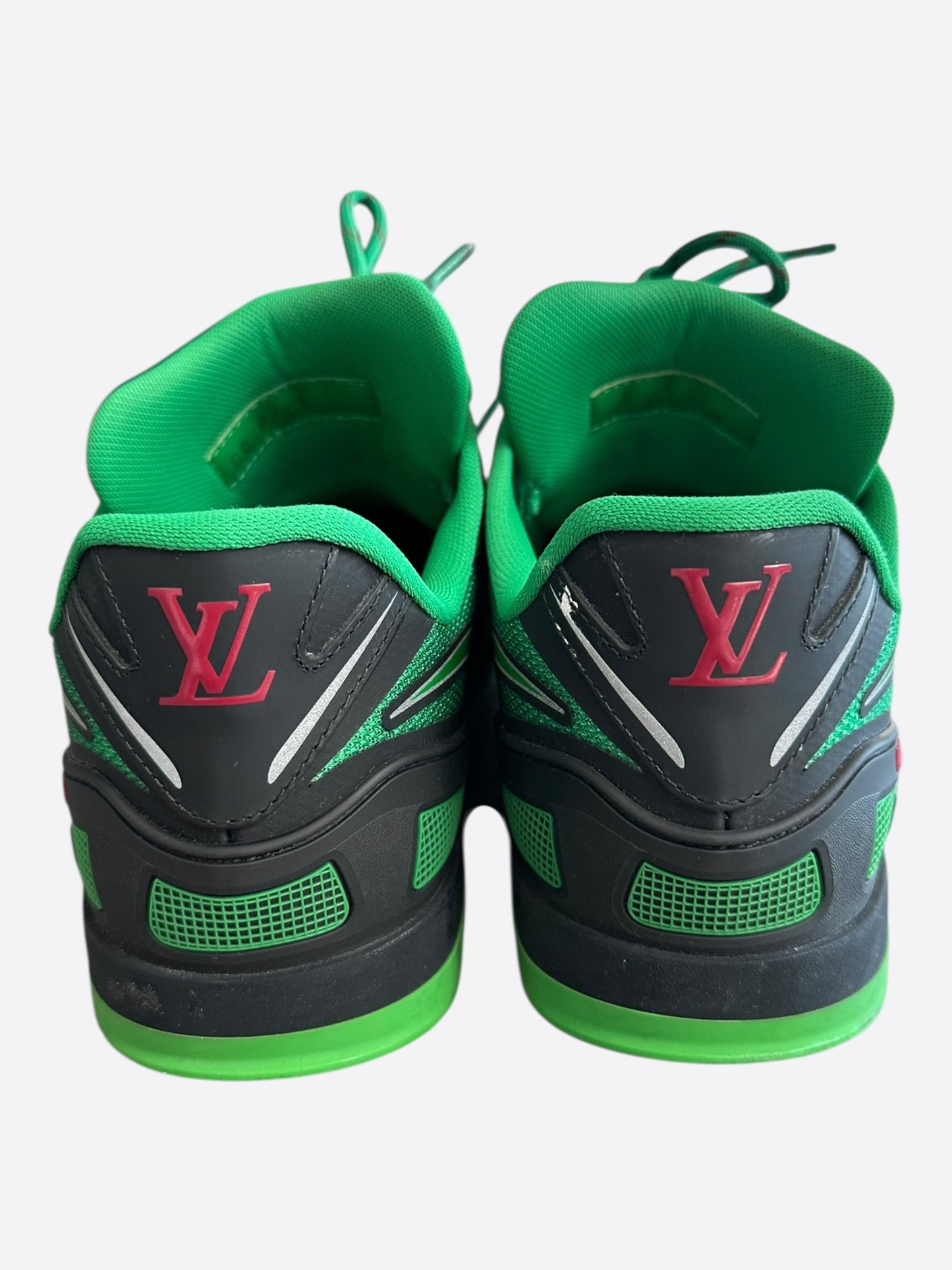 Louis Vuitton Green & Black Sprint Sneakers