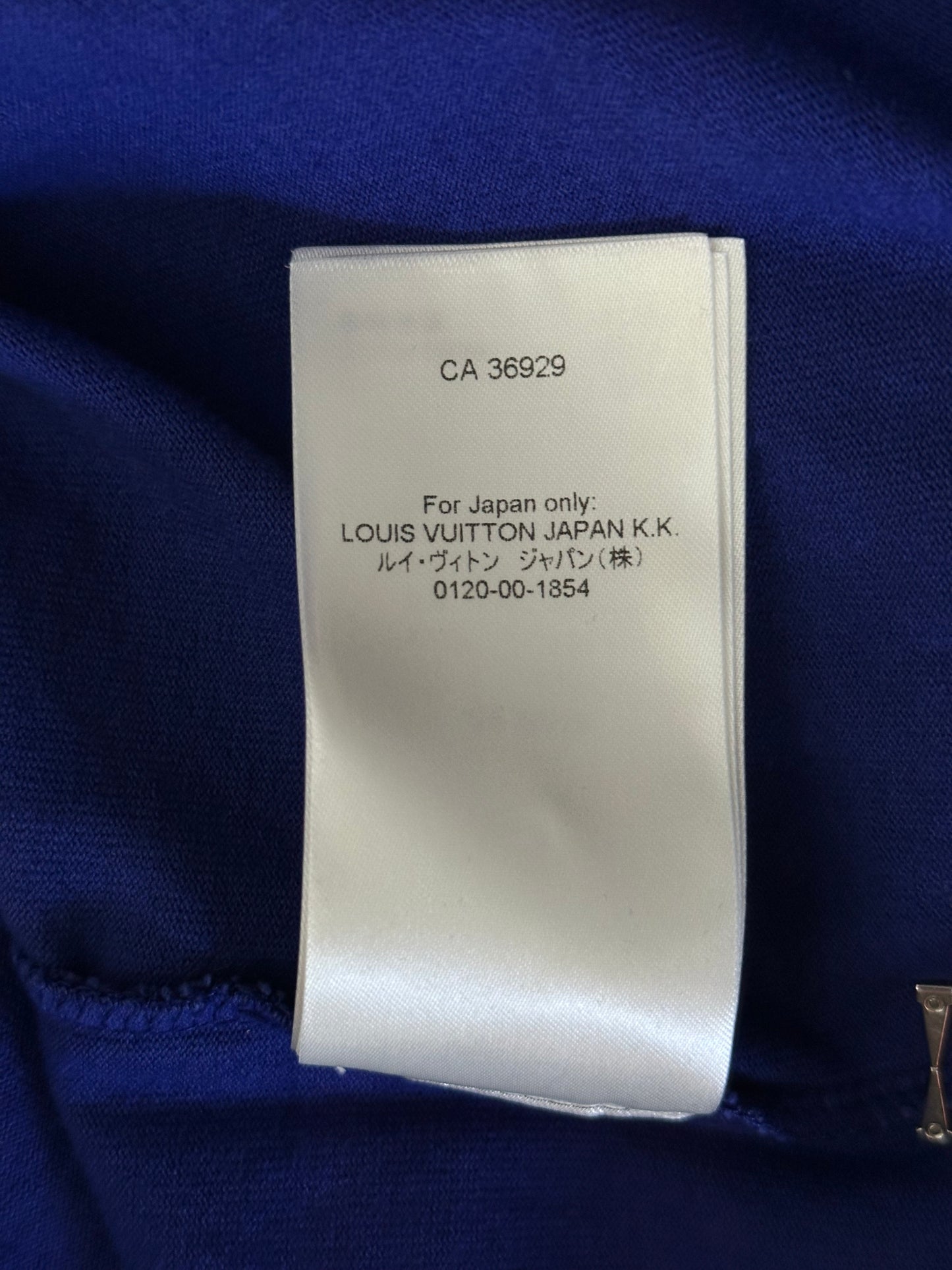 Louis Vuitton Blue Staples T-Shirt