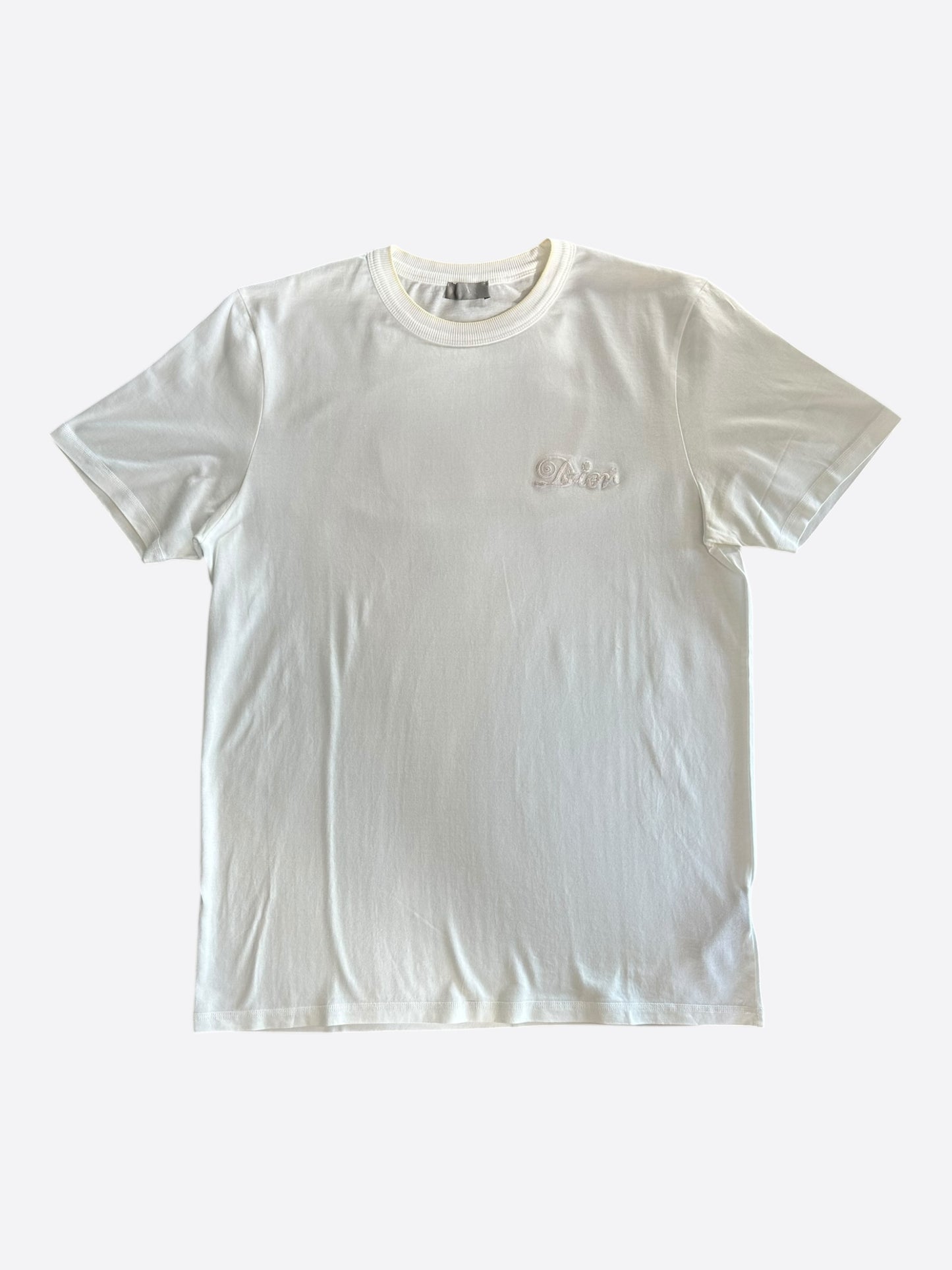 Dior Kenny Scharf White Cards Logo T-Shirt