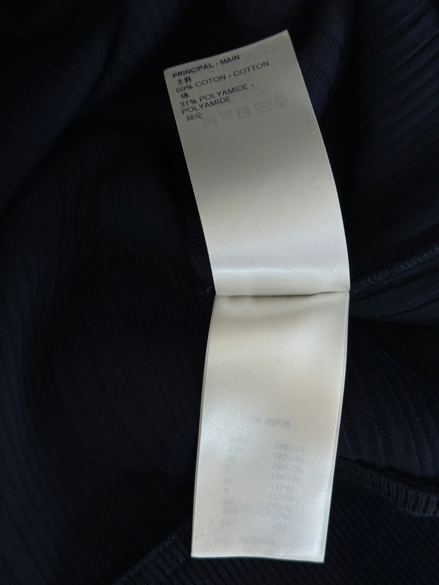 Louis Vuitton Navy Embroidered Logo Sweater