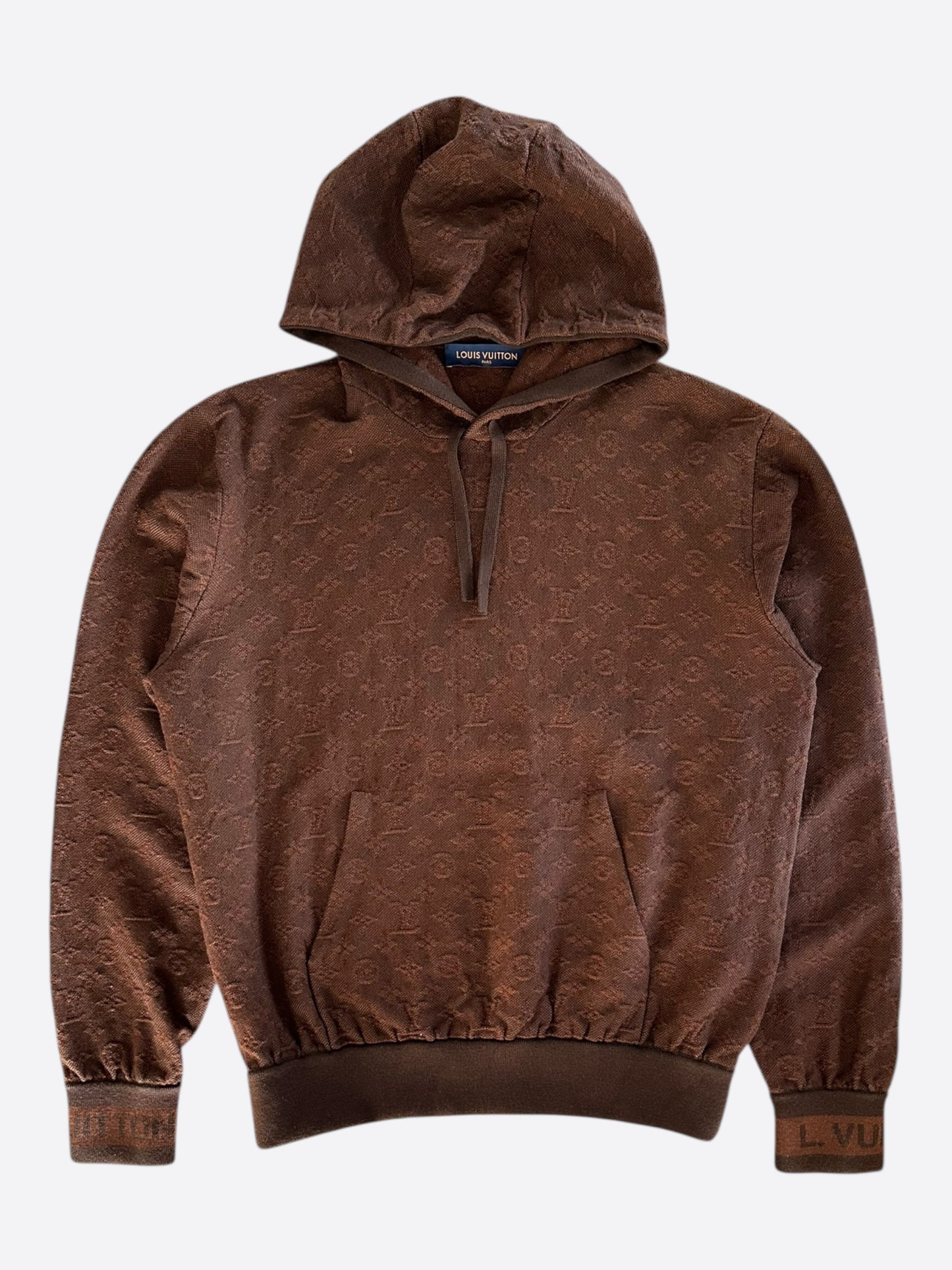 Louis Vuitton Brown Monogram Track Hoodie