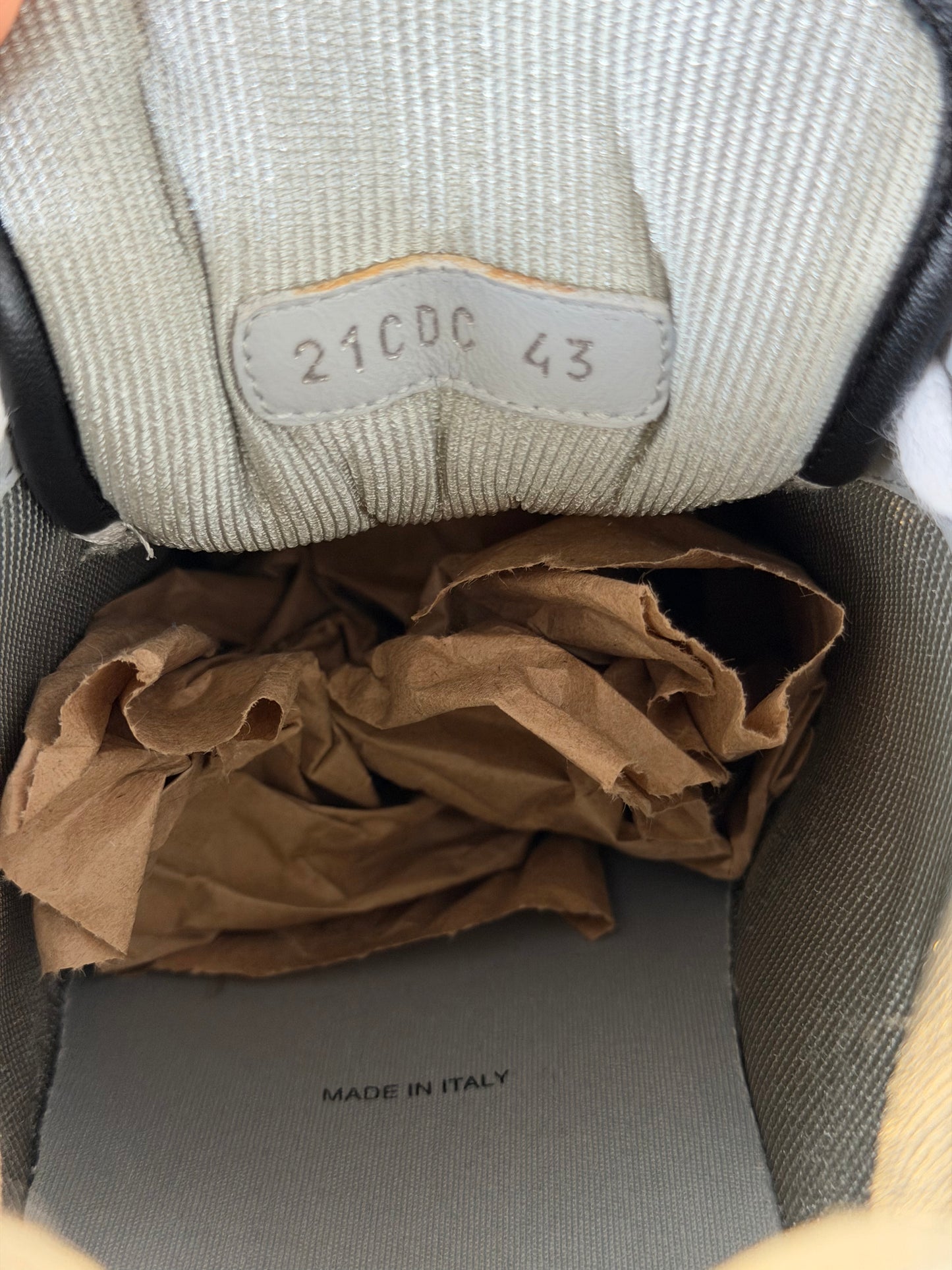 Dior Grey & White Oblique B57 Sneakers