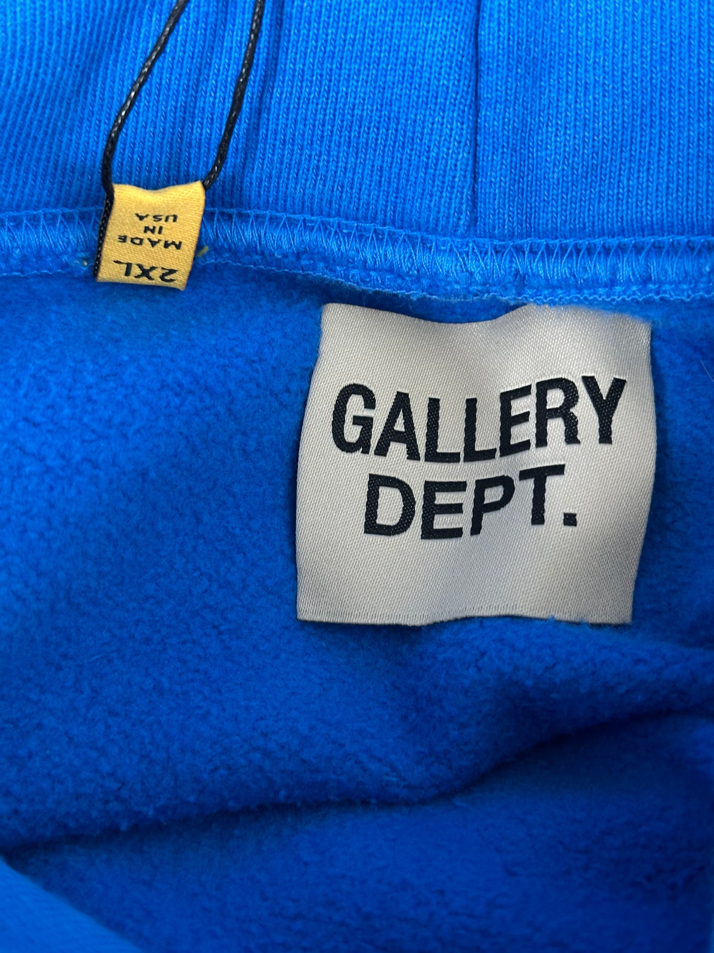Gallery Dept Blue Boxing Gloves Logo Hoodie