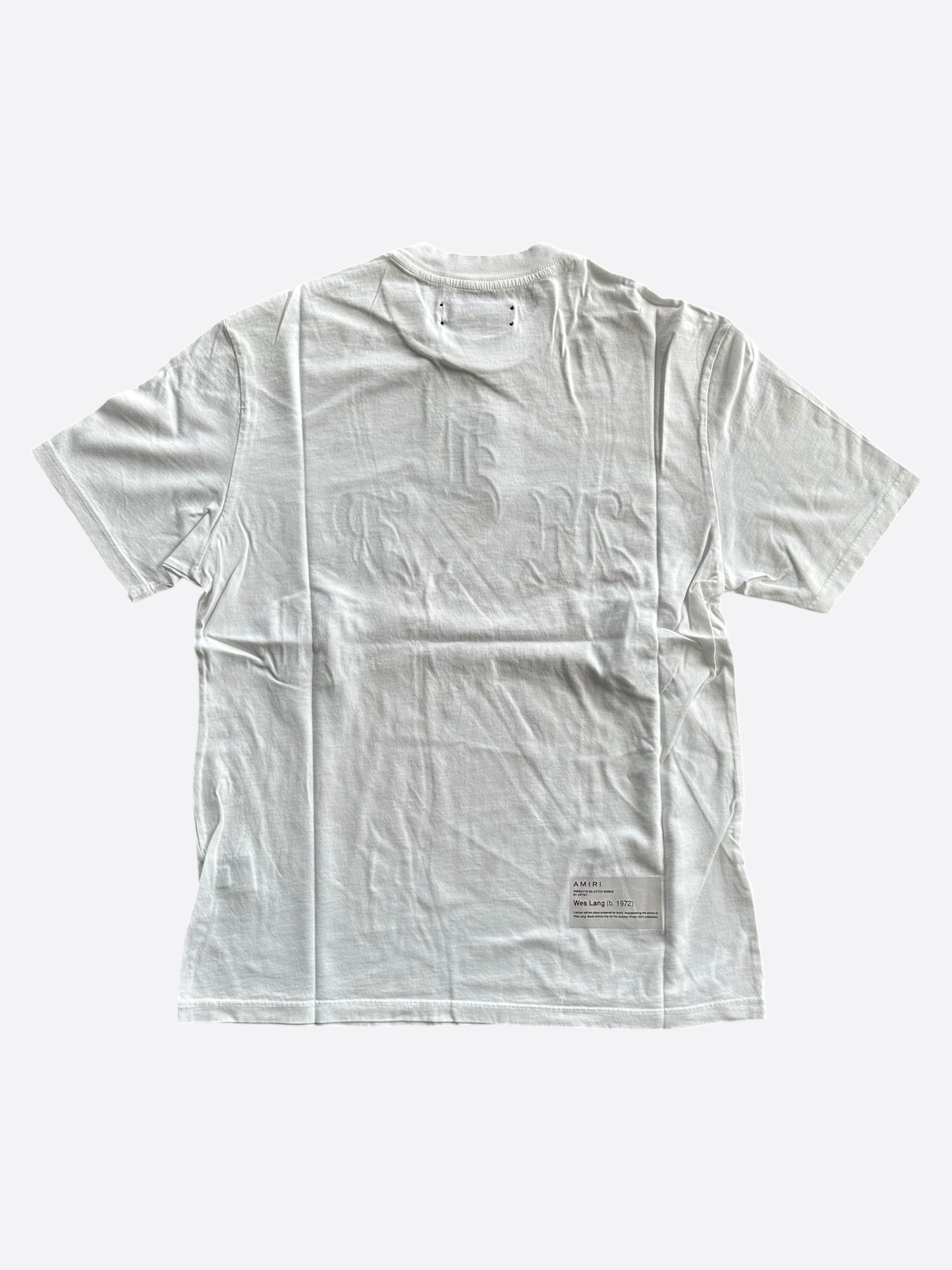 Amiri Wes Lang White & Red Solar Kings T-Shirt