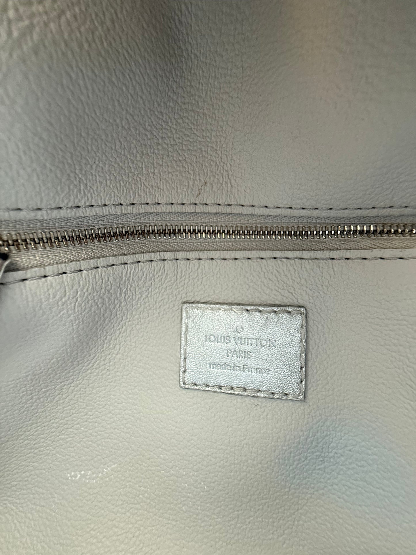 Louis Vuitton Black & White Gradient Monogram Ski Cosmetic Pouch