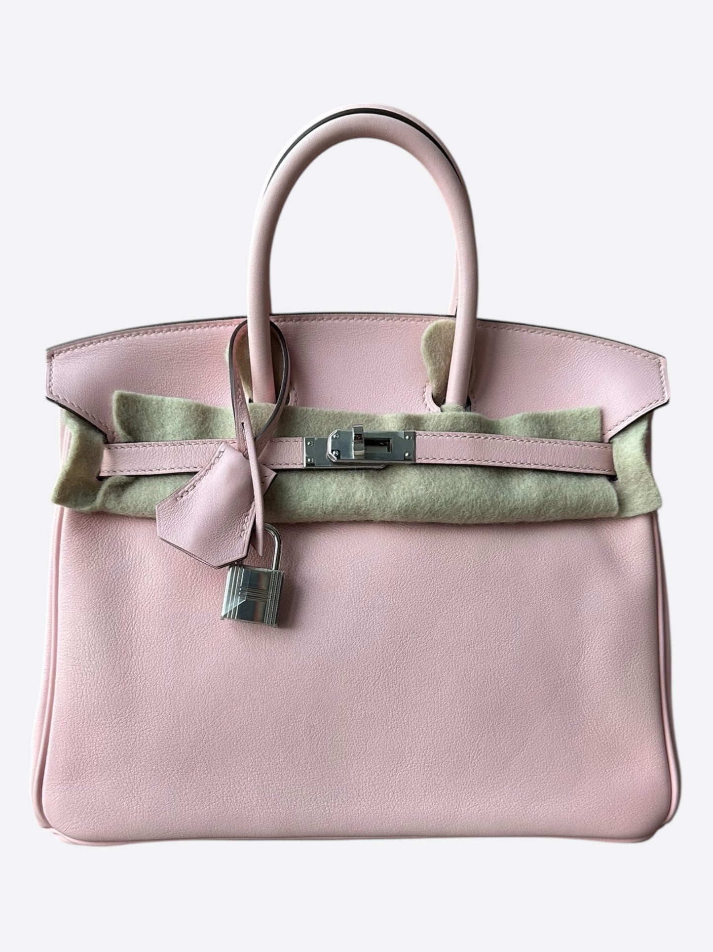 Hermes Sakura Pink Swift Birkin 25