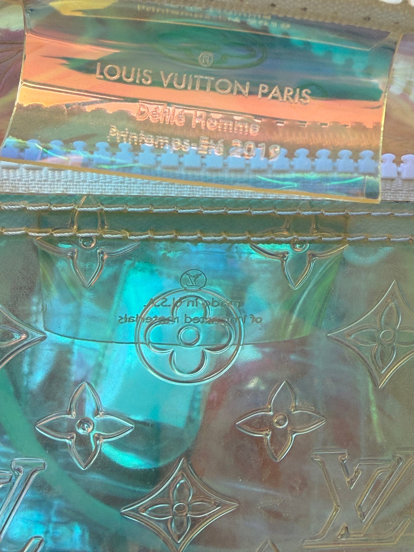 Louis Vuitton Multicolor Prism Monogram Keepall 50