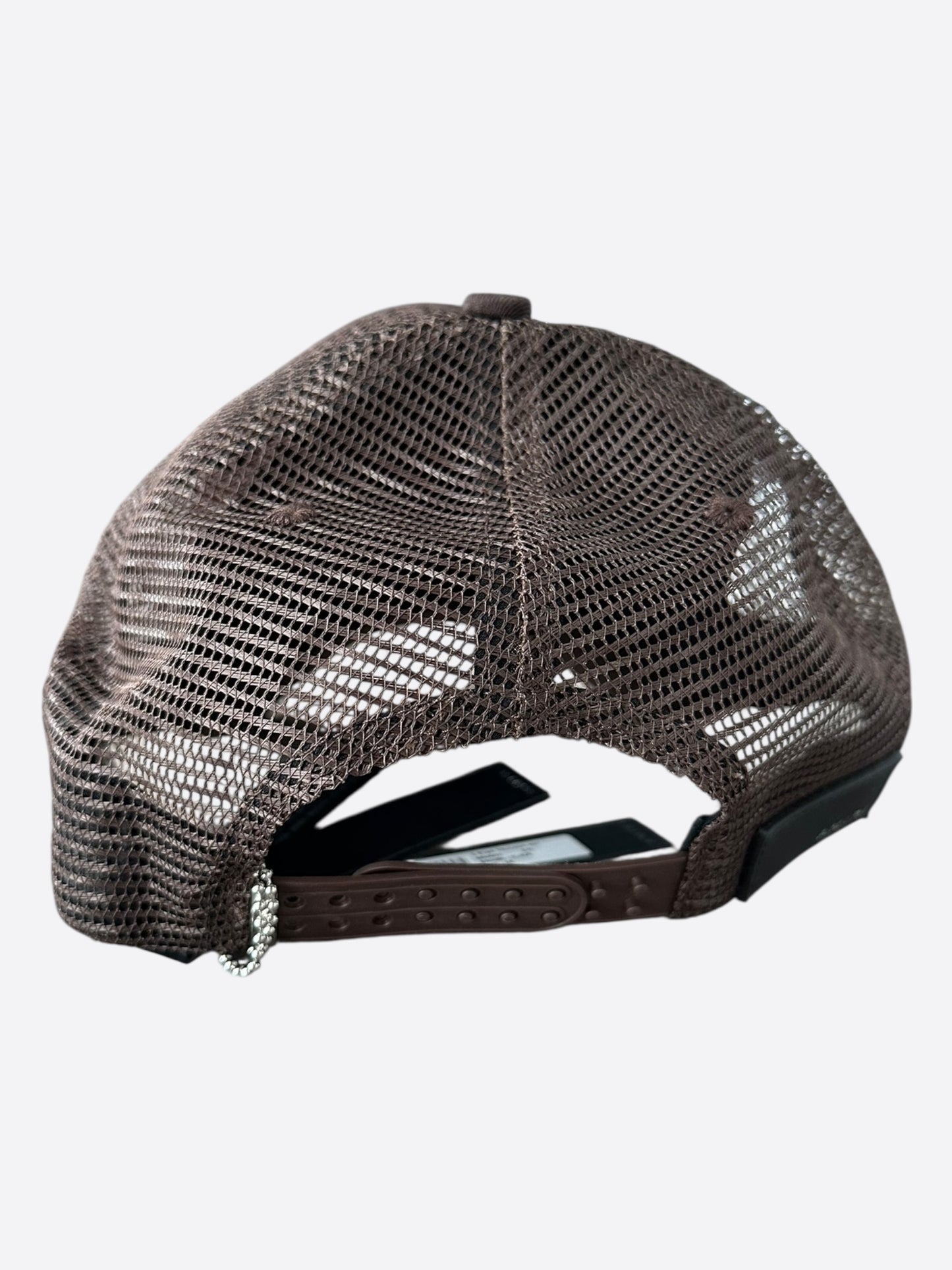 Amiri Brown & Black Triple Star Trucker Hat