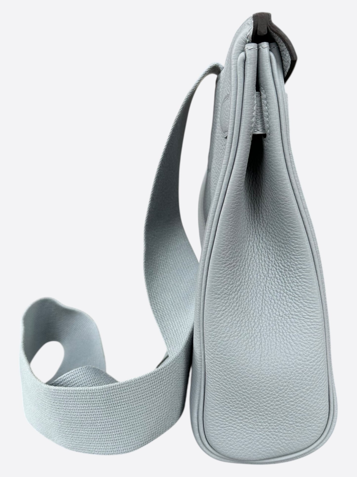 Hermes Bleu Ciel HAC A Dos Crossbody Backpack