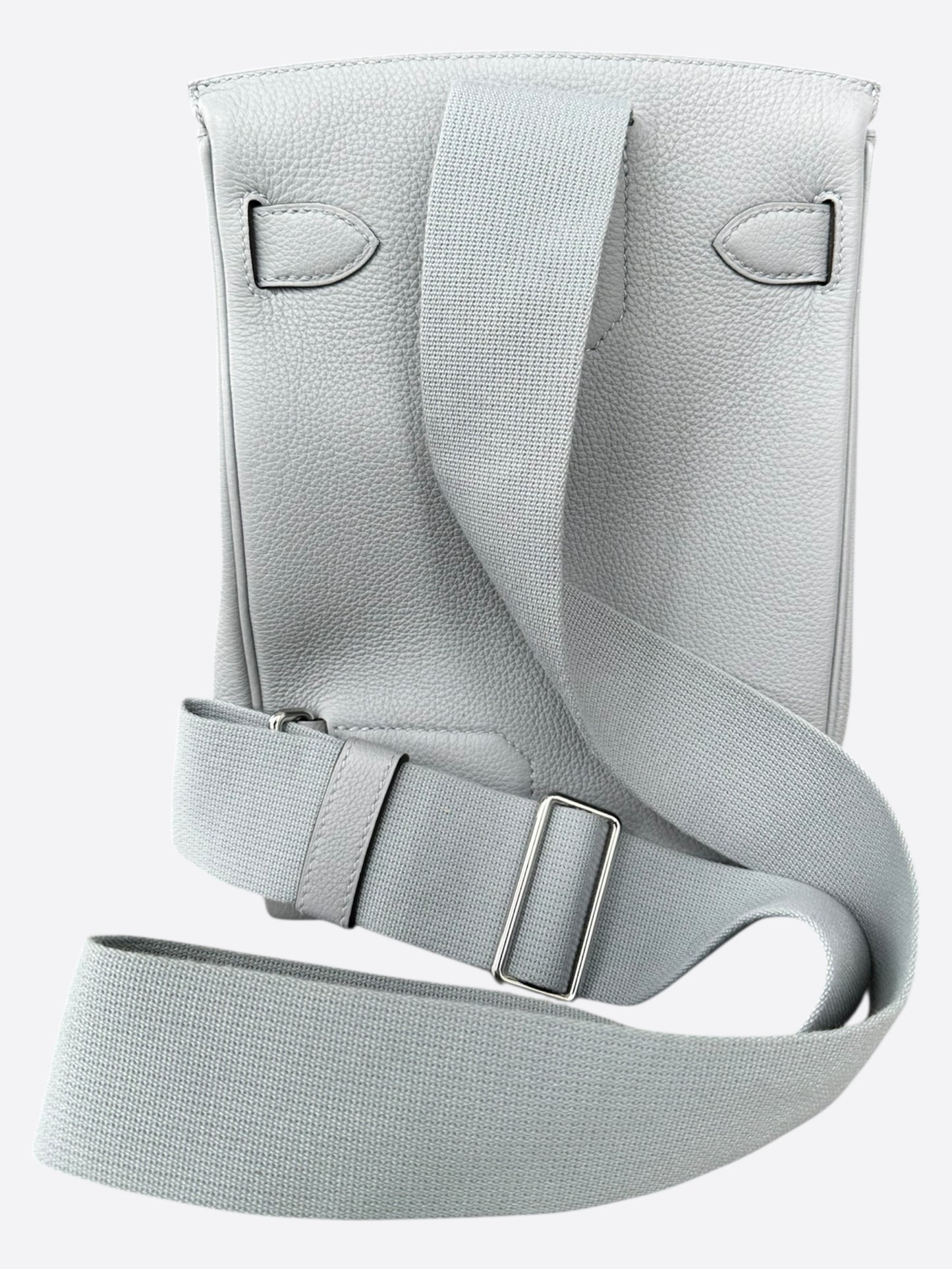 Hermes Bleu Ciel HAC A Dos Crossbody Backpack