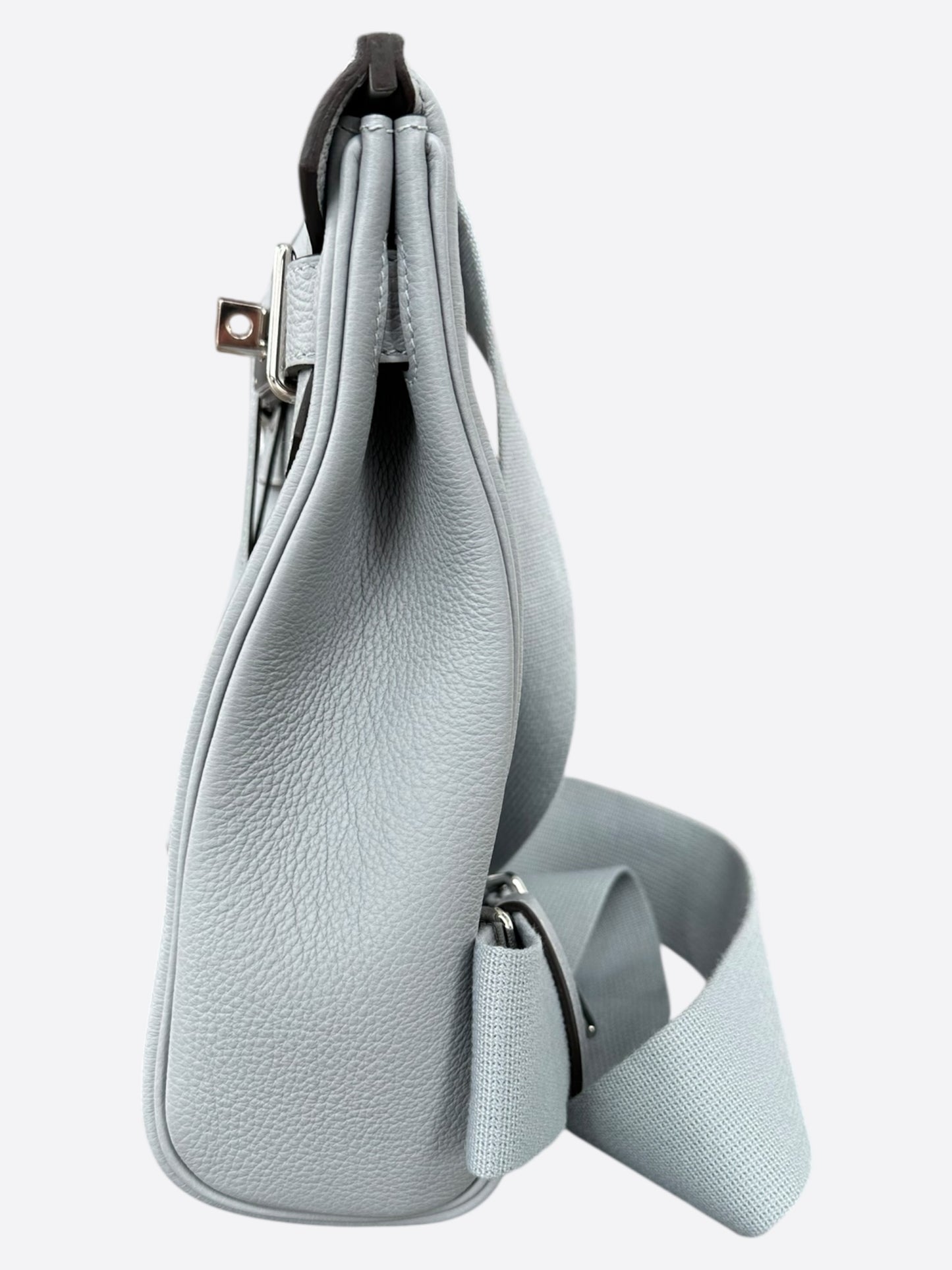 Hermes Bleu Ciel HAC A Dos Crossbody Backpack