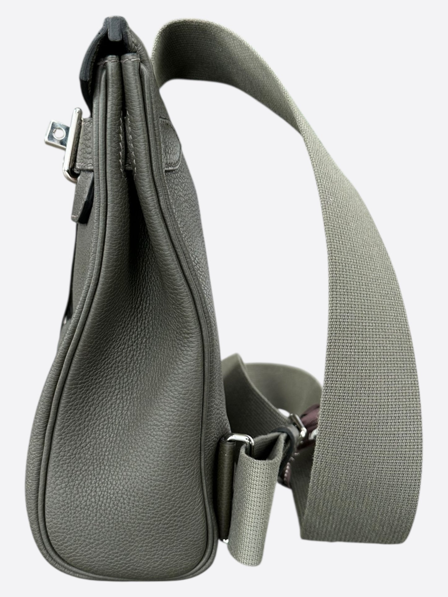 Hermes Olive HAC A Dos Crossbody Backpack