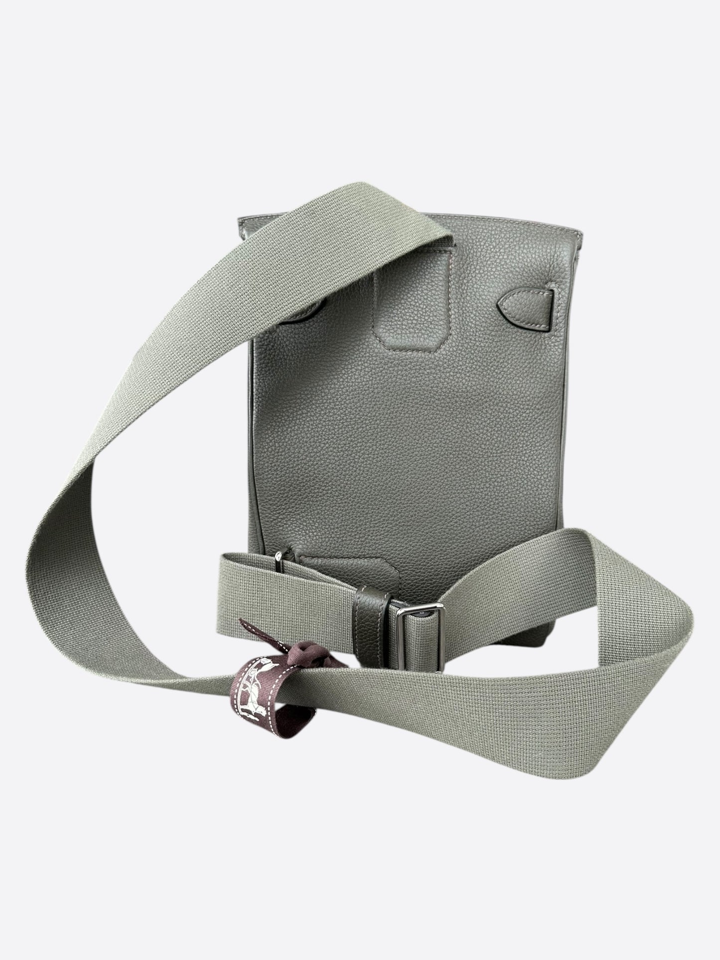 Hermes Olive HAC A Dos Crossbody Backpack