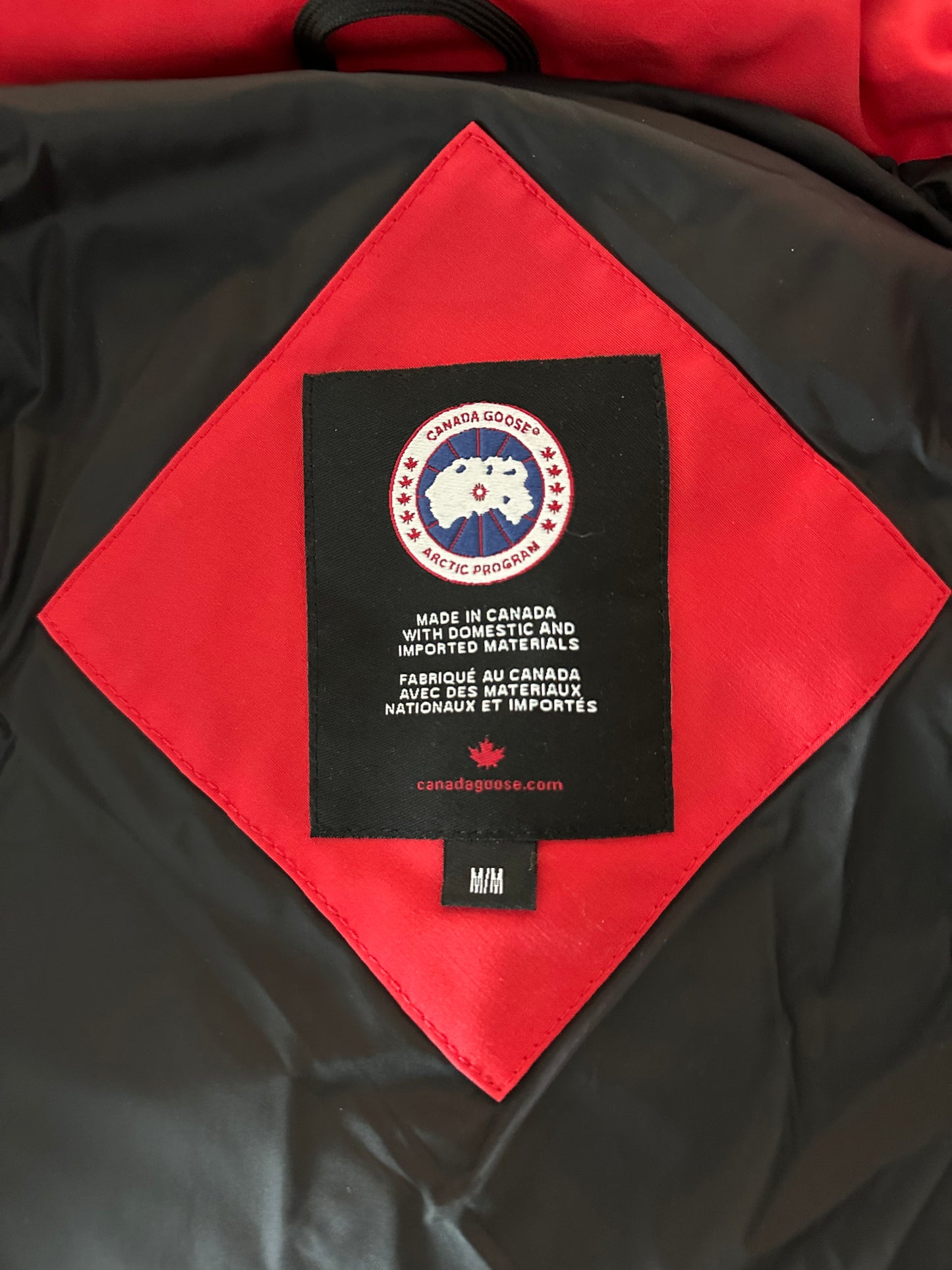 Canada Goose Red Wyndham Men's Jacket