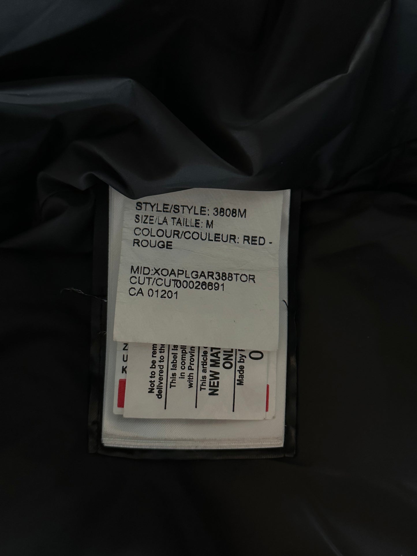 Canada Goose Red Wyndham Men's Jacket