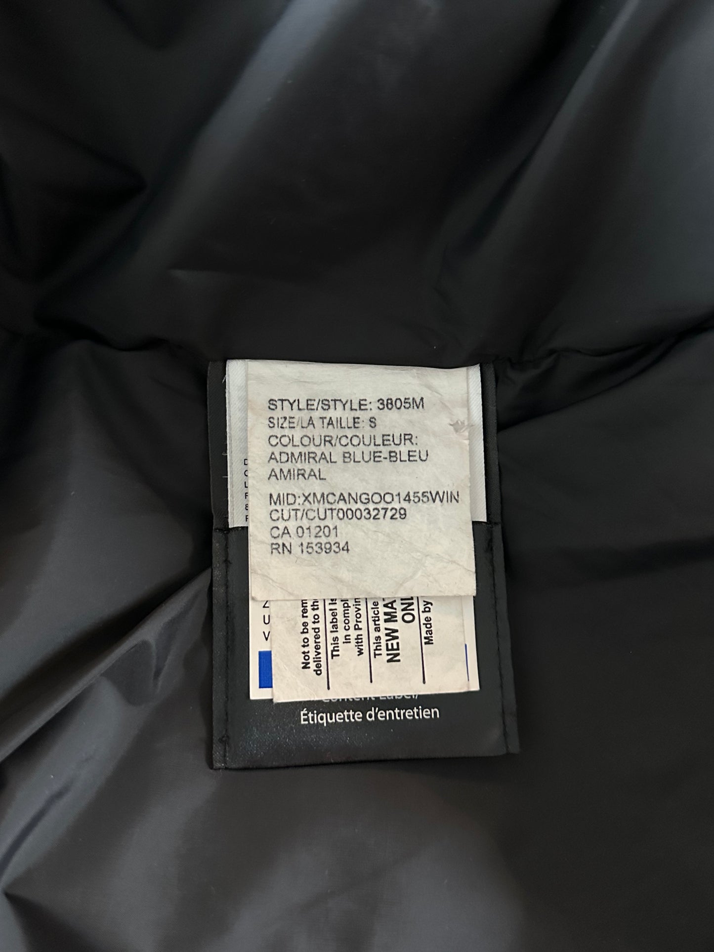 Canada Goose Admiral Blue Carson Men's Jacket