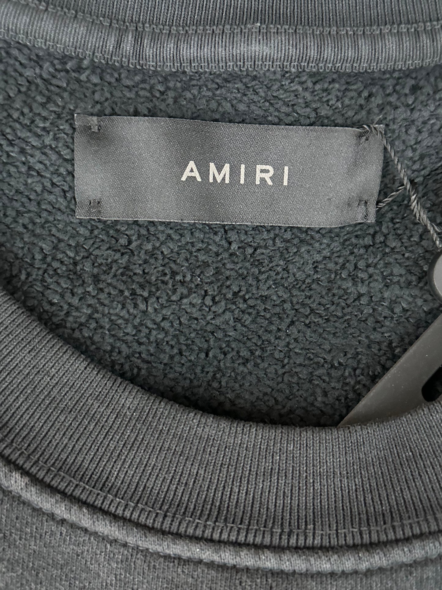 Amiri Black & White Tiger Logo Sweater T-Shirt