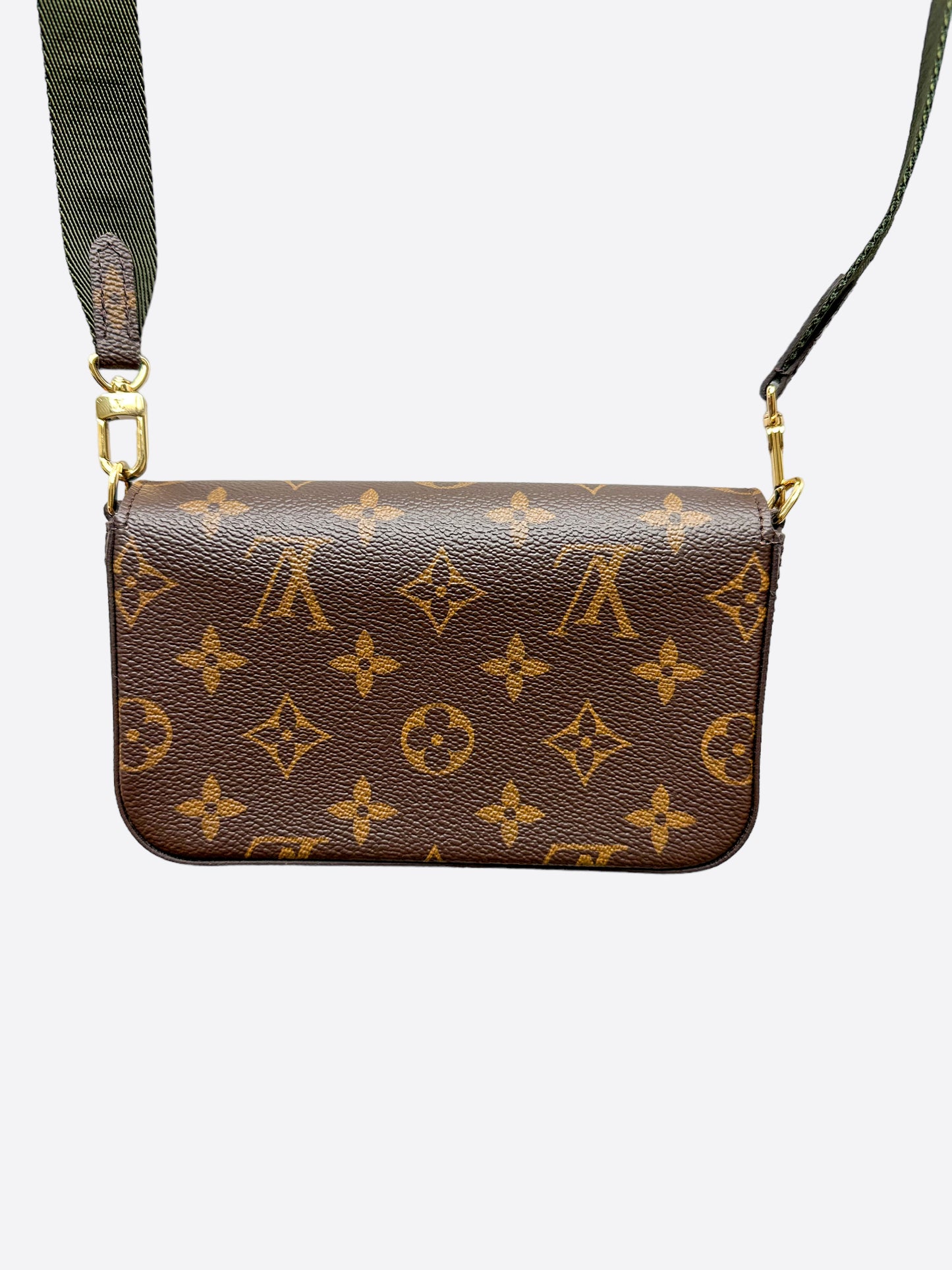 Louis Vuitton Brown Monogram Felicie Strap & Go