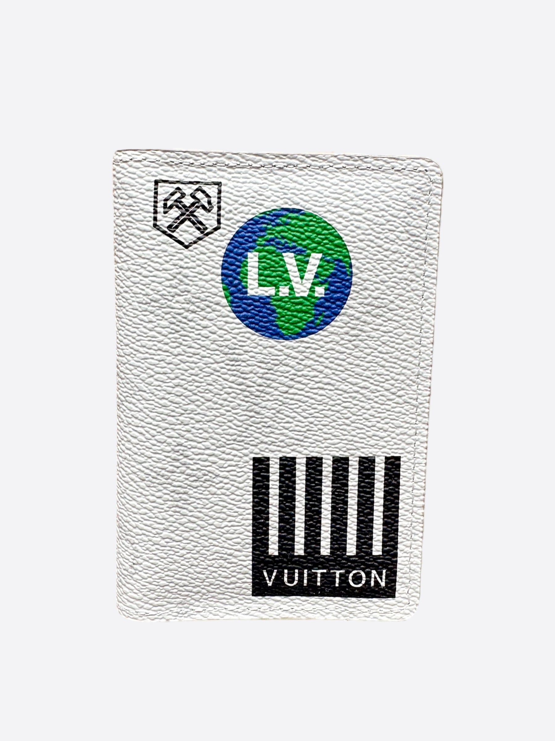 Louis Vuitton Pocket Organizer, White, One Size