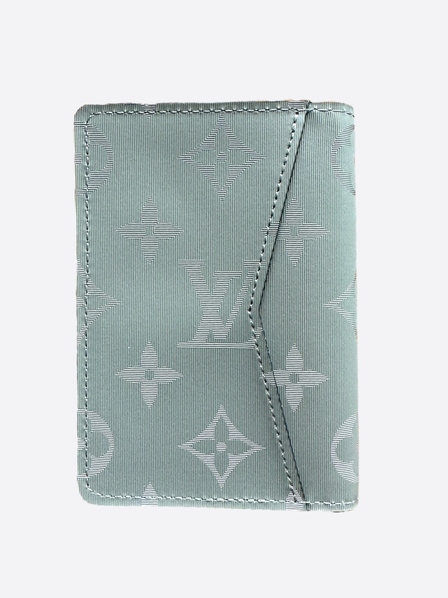 Louis Vuitton Silver Titanium Monogram Pocket Organizer