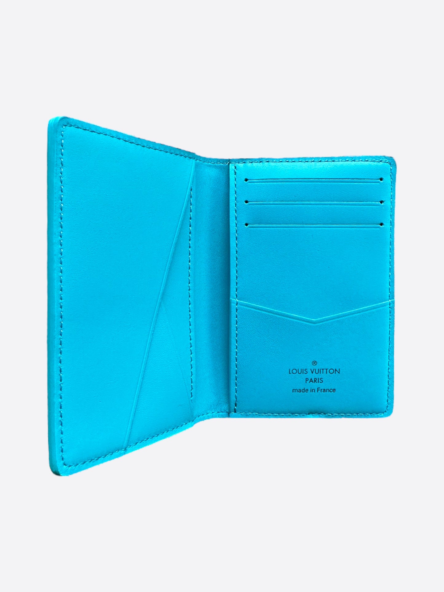 Louis Vuitton Giant Turquoise Damier Pocket Organizer