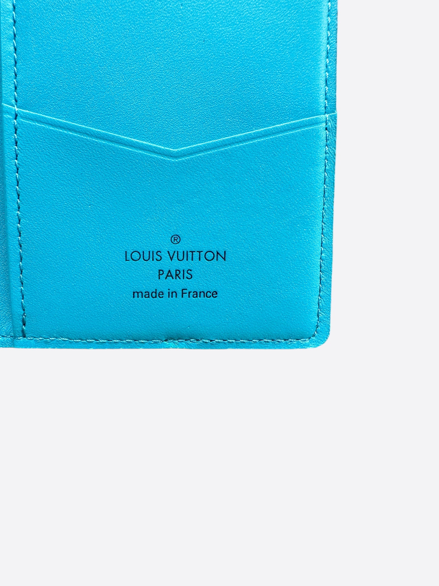 Louis Vuitton Giant Turquoise Damier Pocket Organizer