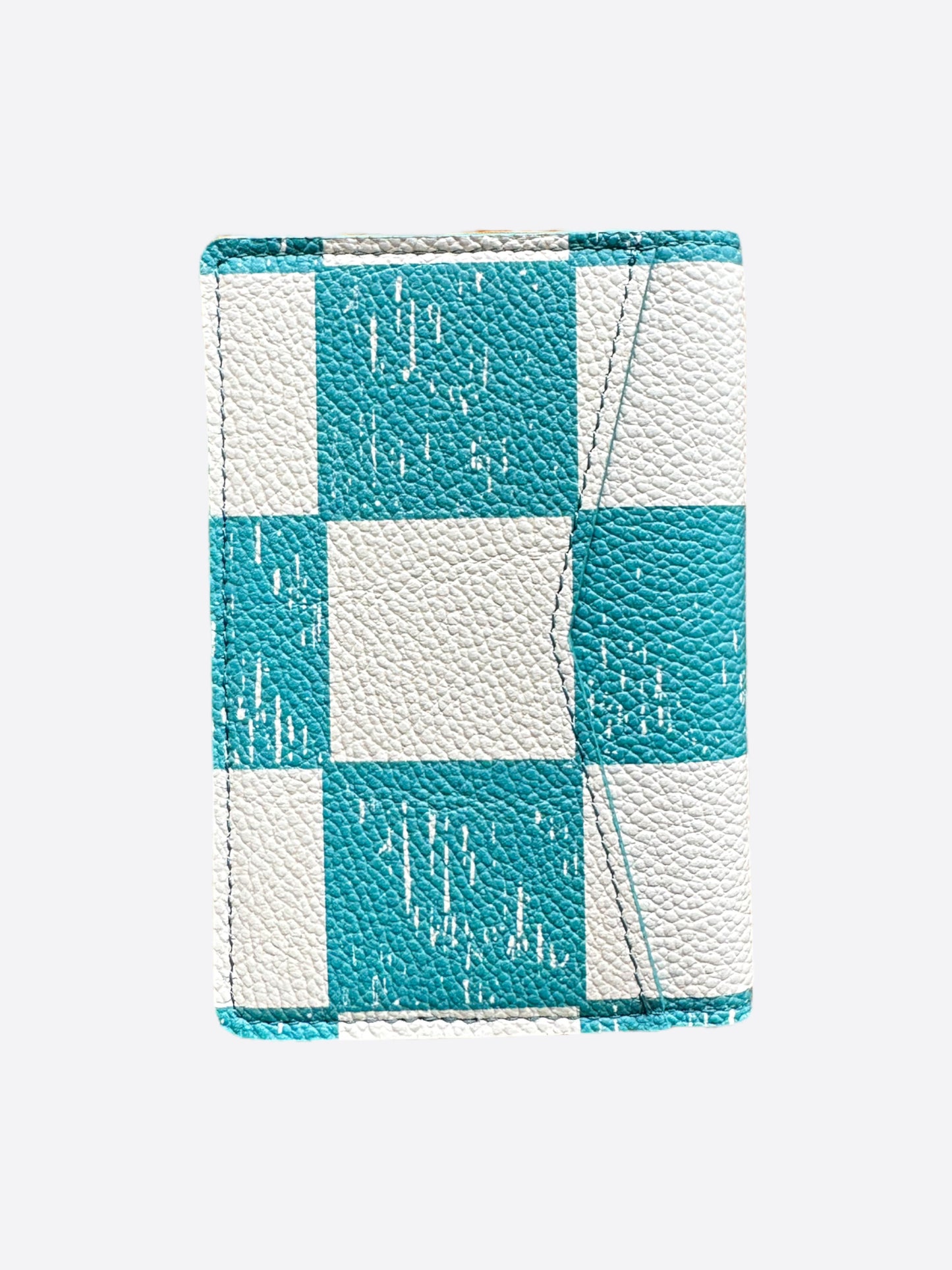 Louis Vuitton Giant Turquoise Damier Pocket Organizer