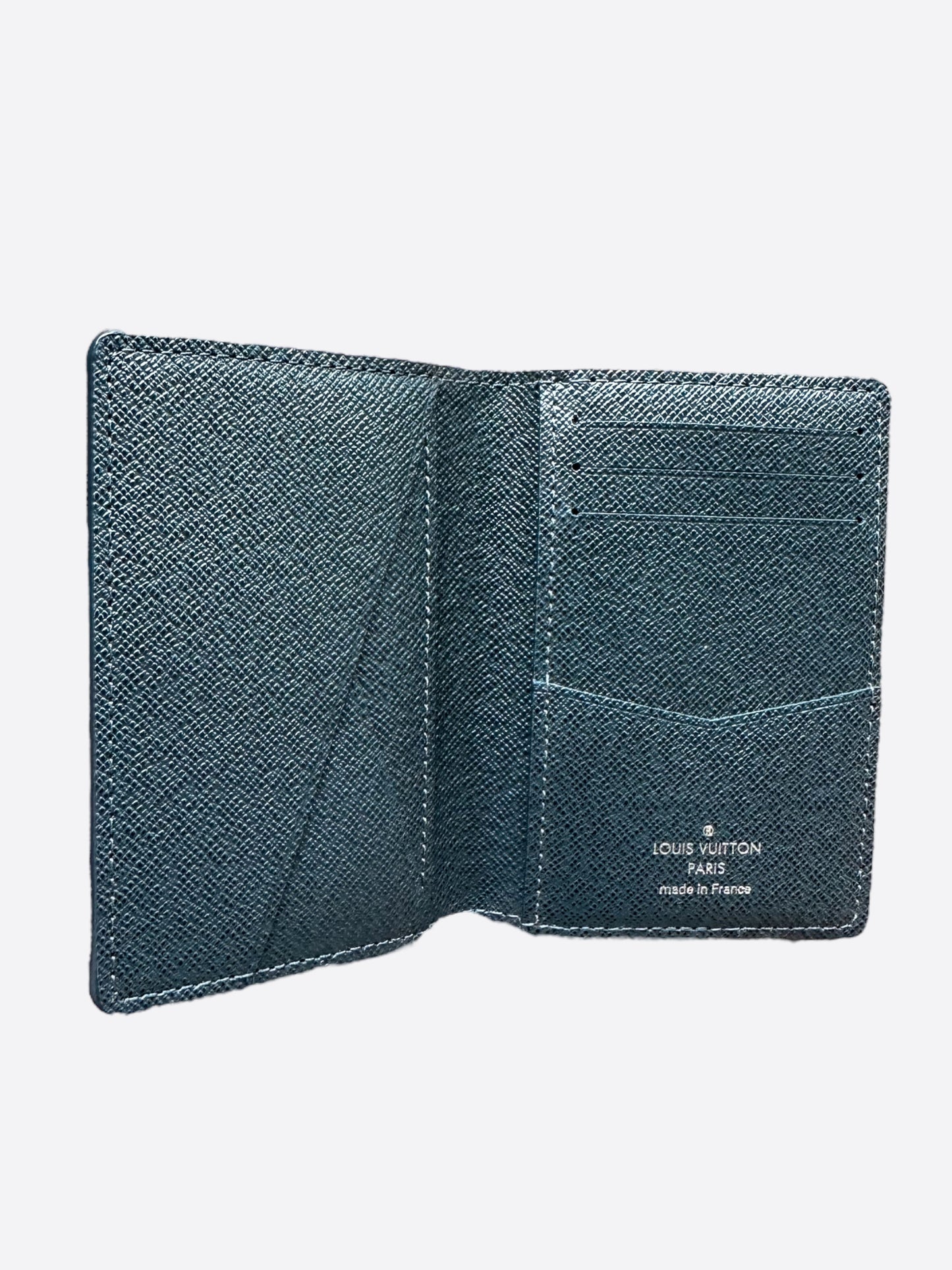 Louis Vuitton Blue Monogram Striped Pocket Organizer