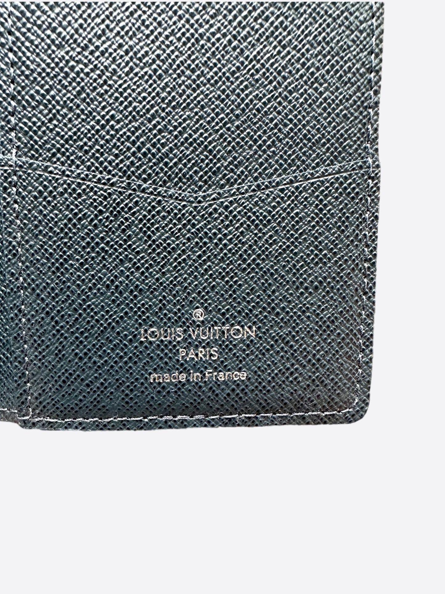 Louis Vuitton Blue Monogram Striped Pocket Organizer
