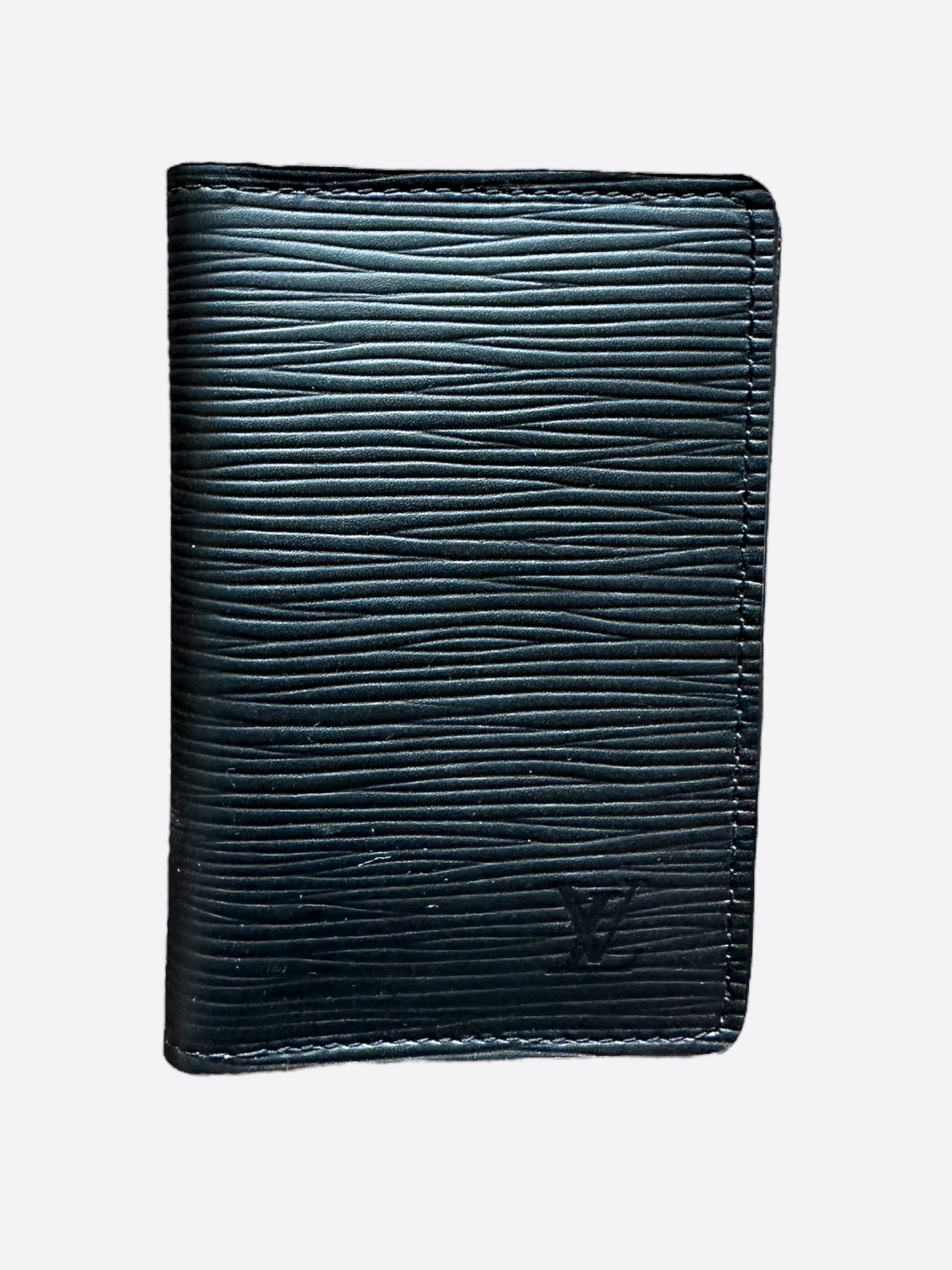 Louis Vuitton Black EPI Monogram Eclipse Pocket Organizer