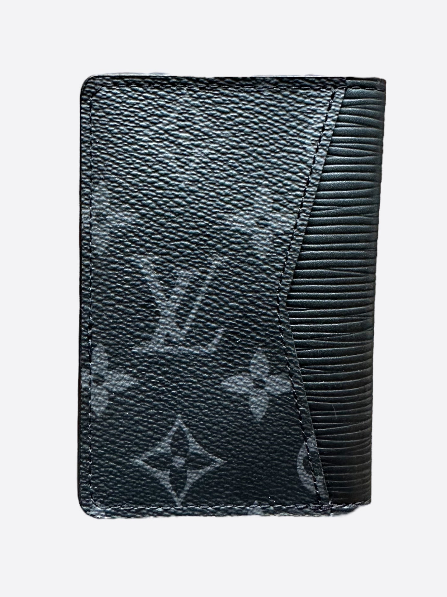 Louis Vuitton Black EPI Monogram Eclipse Pocket Organizer